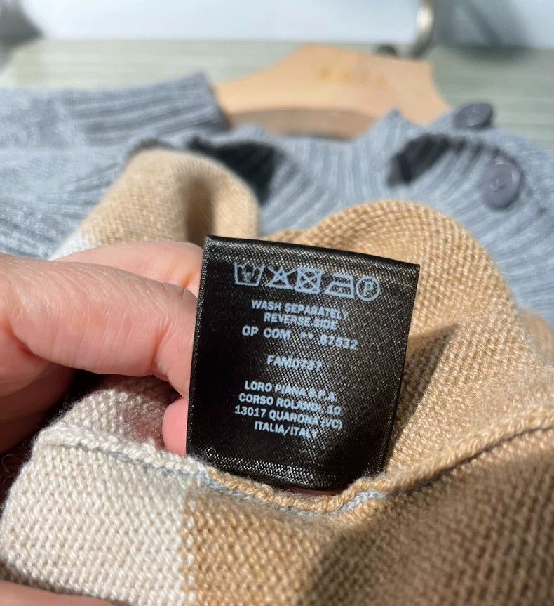 Loro Piana LORO PIANA Striped sweater Size S / US 4 / IT 40 - 6 Thumbnail