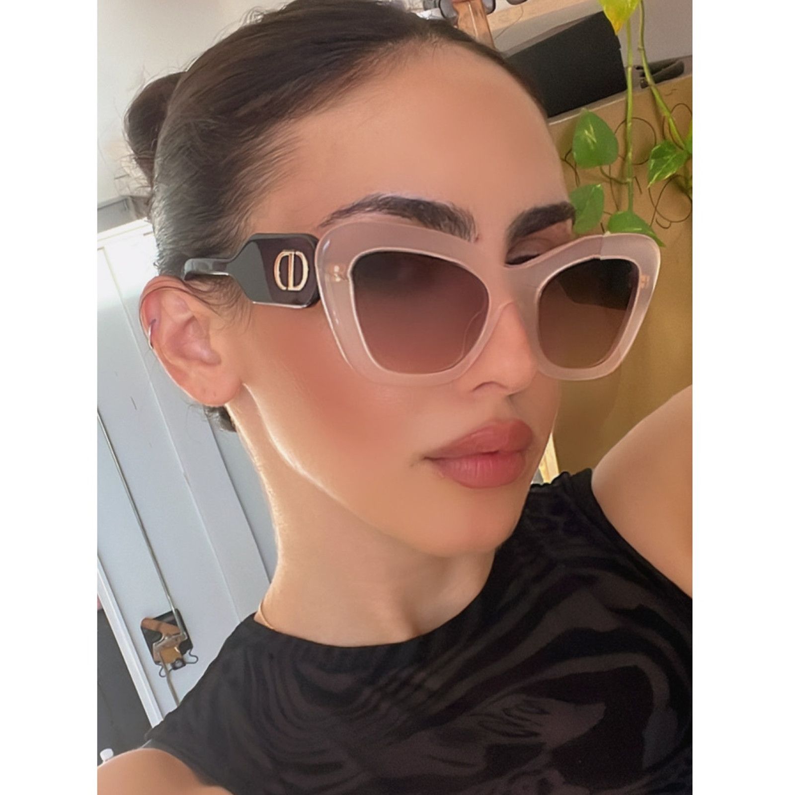 Dior NEW Dior MissDior B1U Cat Eye Sunglasses in Ruthenium