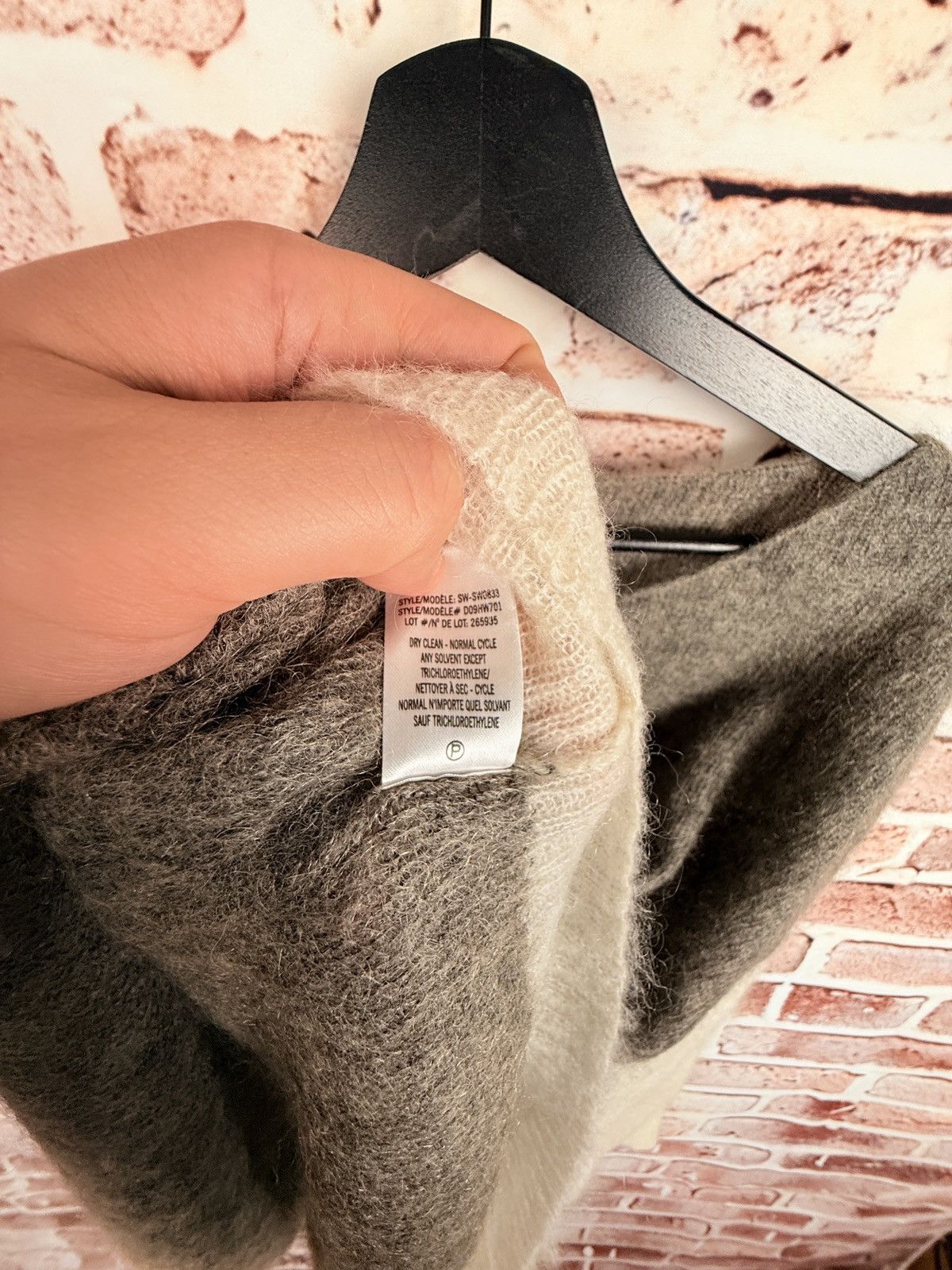 Helmut Lang Very rare helmut lang oversize mohair sweater Size L / US 10 / IT 46 - 8 Thumbnail