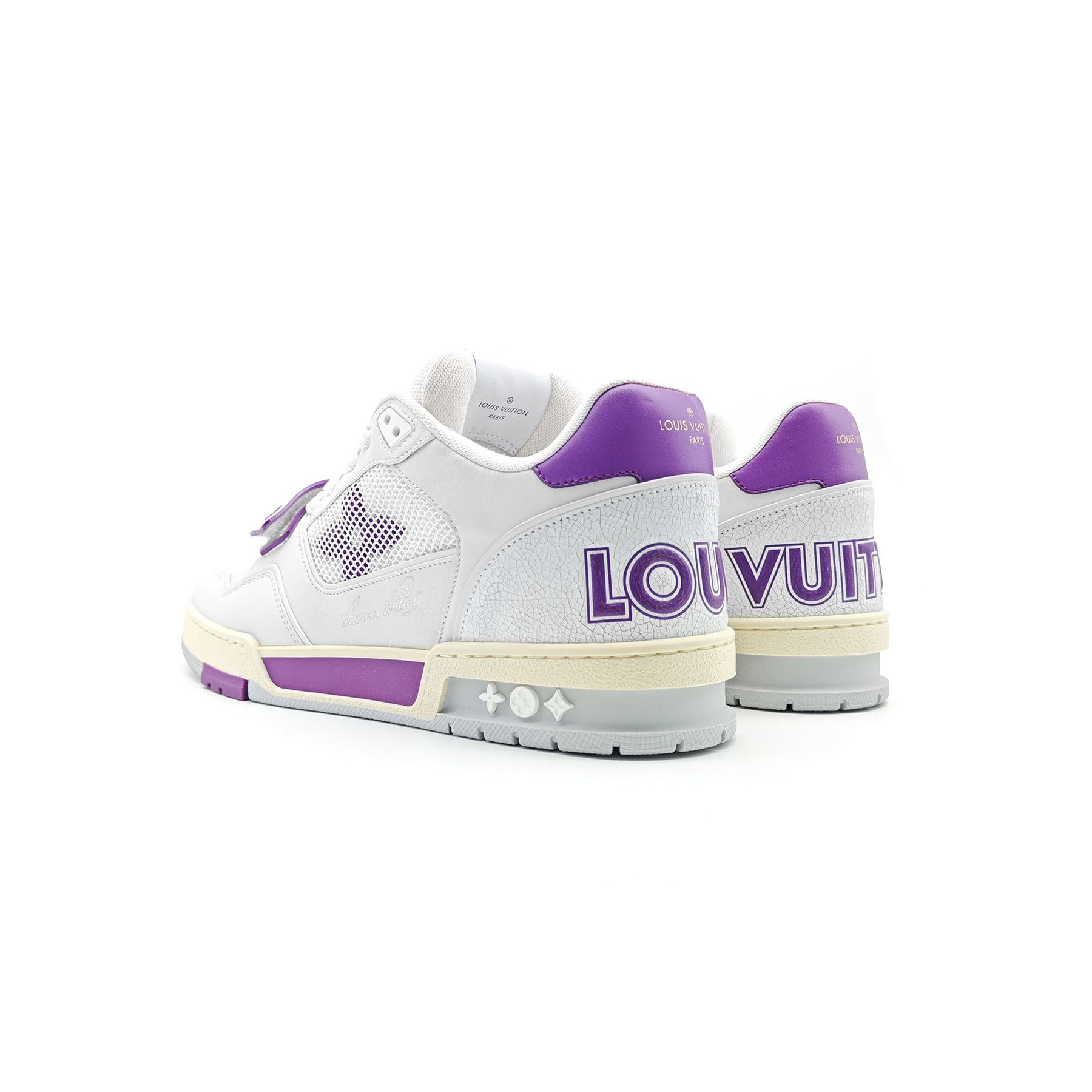 Louis Vuitton Louis Vuitton Violet Mesh Trainer Sneaker Size US 8.5 / EU 41-42 - 3 Thumbnail