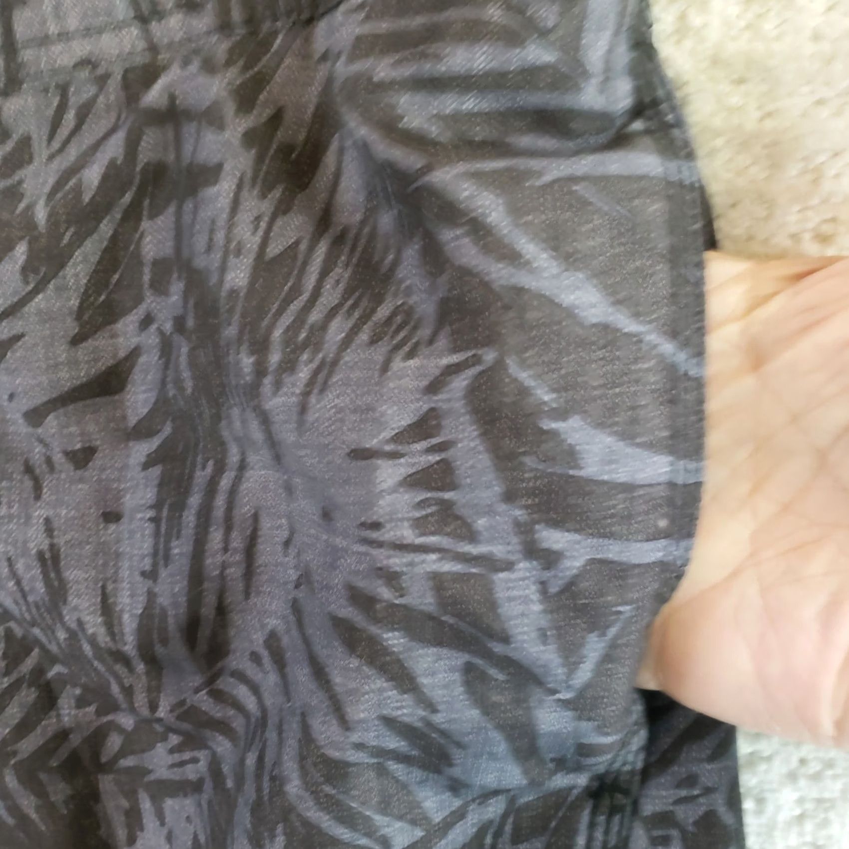 Speedo Speedo Mens L Swimming Trunks Black Gray Foilage Pockets Swim Shorts Beach Size US 33 - 5 Thumbnail