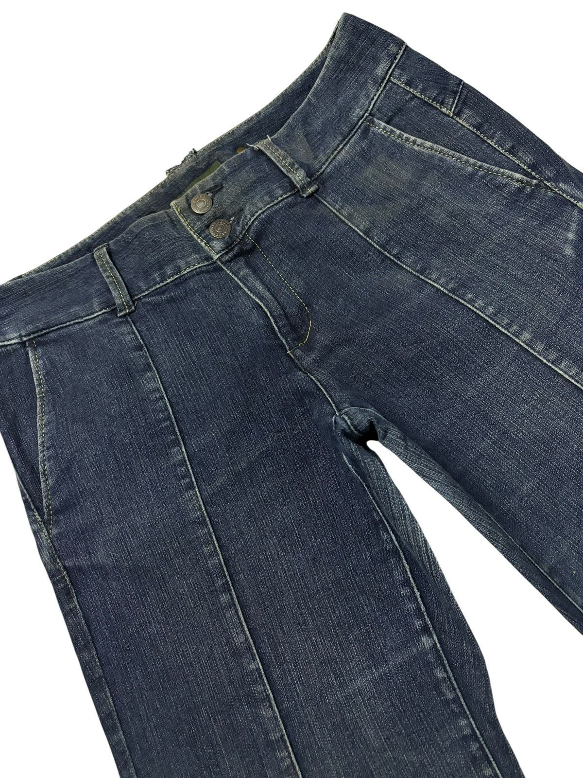 Eddie Bauer Vtg Eddie Bauer Japan Bootcut Cropped Jeans Size 30" / US 8 / IT 44 - 4 Thumbnail