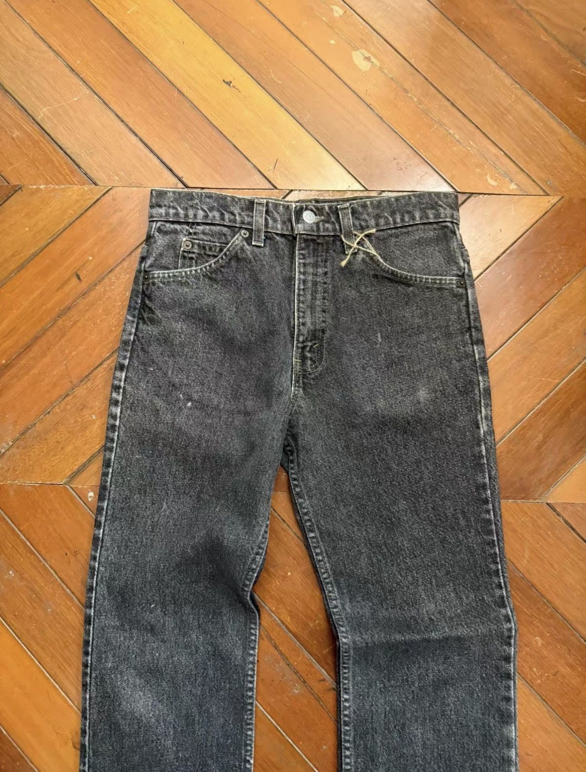 Levi's Vintage Levi's 505 Black Jeans Size US 30 / EU 46 - 3 Thumbnail