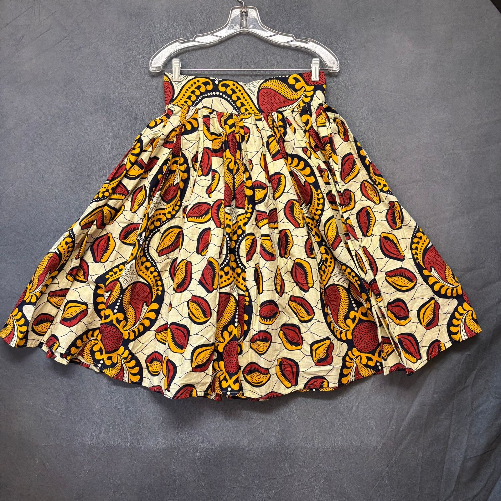 Other JiNaKI Skirt Seashells Puffy Midlength Wide Waist Swing Art Size 28" / US 6 / IT 42 - 1 Thumbnail