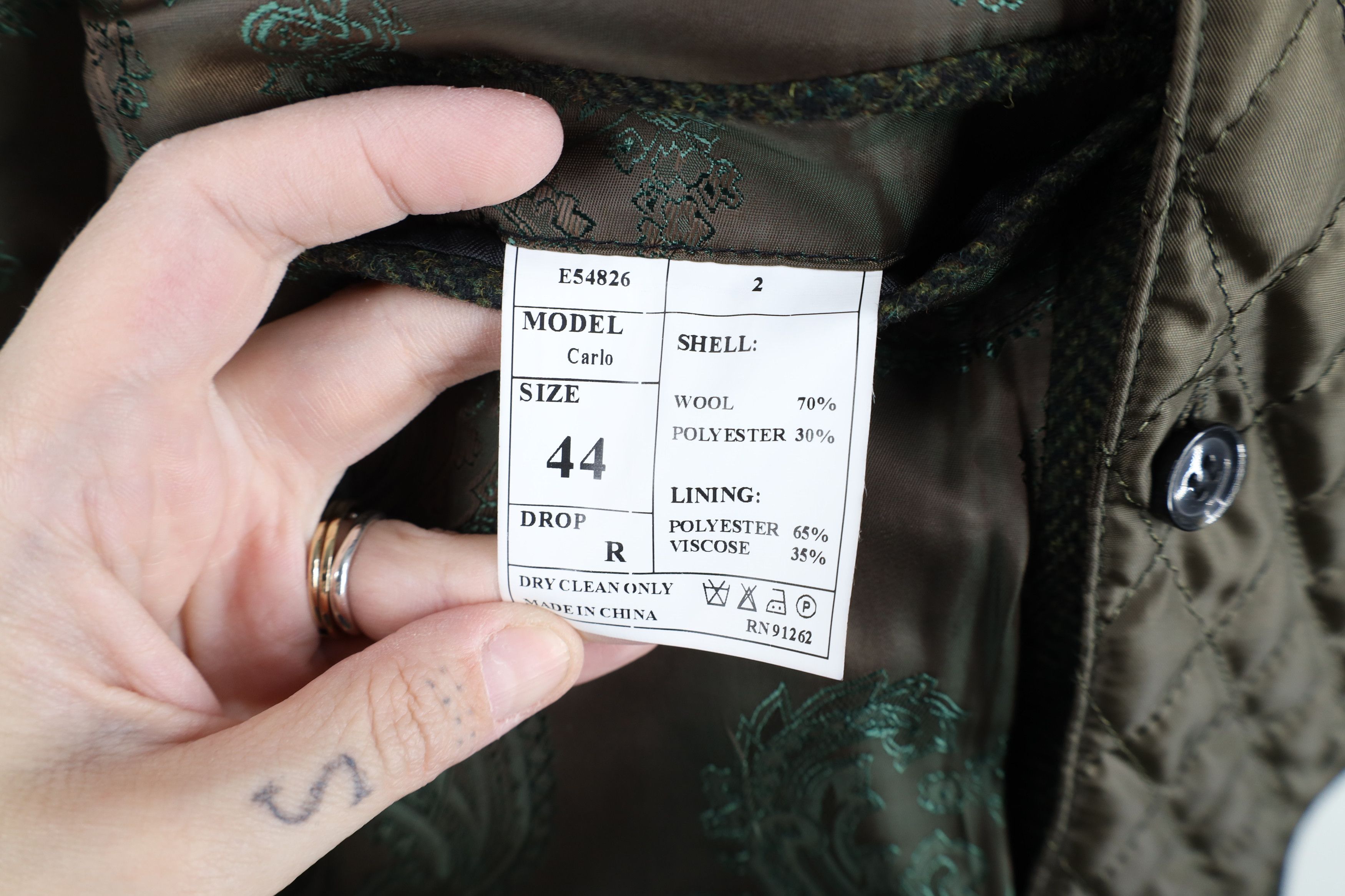 Vintage Vintage Streetwear Lined Bib Blazer Suit Coat Jacket Size US XXL / EU 58 / 5 - 13 Thumbnail