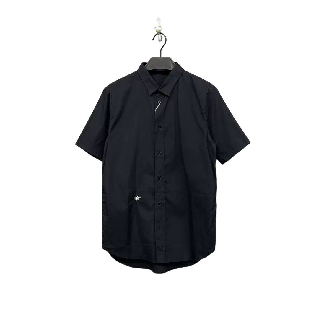 Dior Dior Bee Embroidery Short Sleeve Shirt 39 Size US M / EU 48-50 / 2 - 1 Thumbnail