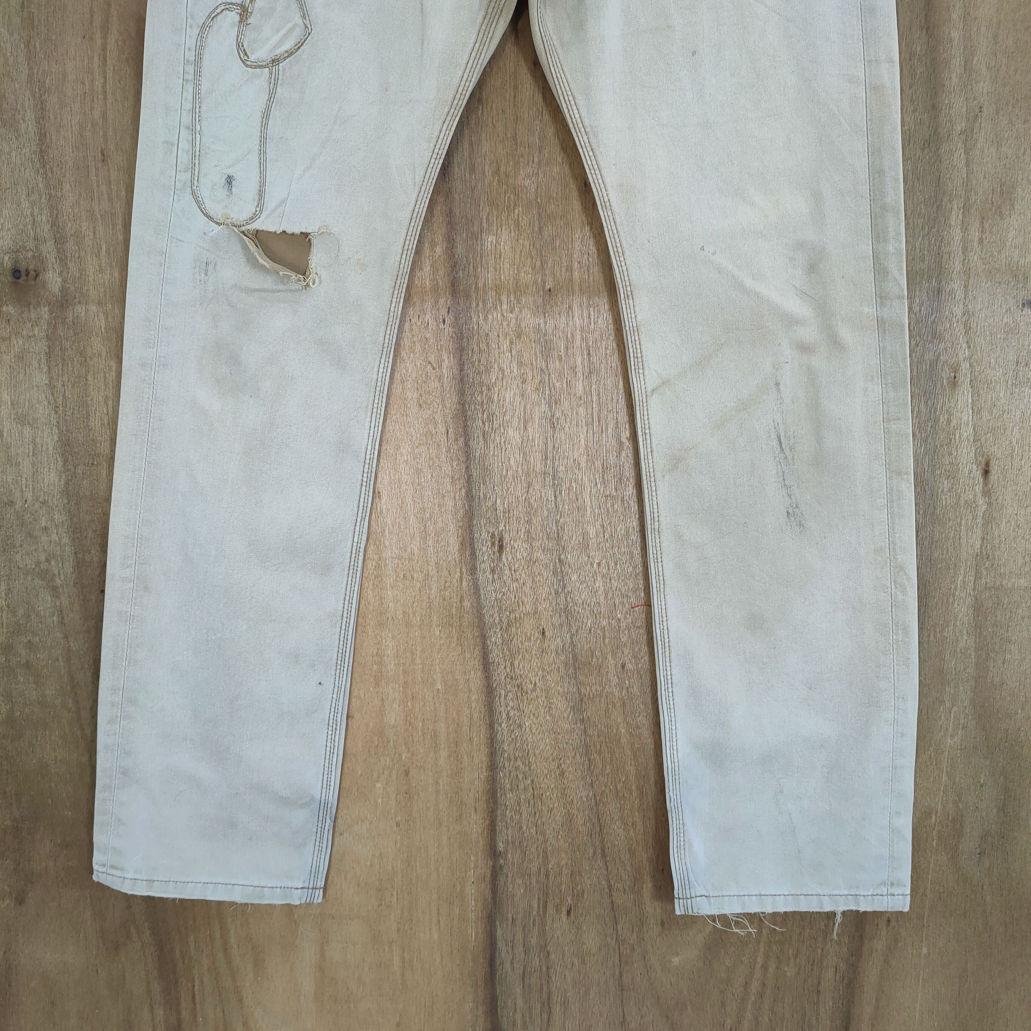 Japanese Brand VINTAGE BIG J DISTRESSED CARGO PANTS Size US 32 / EU 48 - 3 Thumbnail