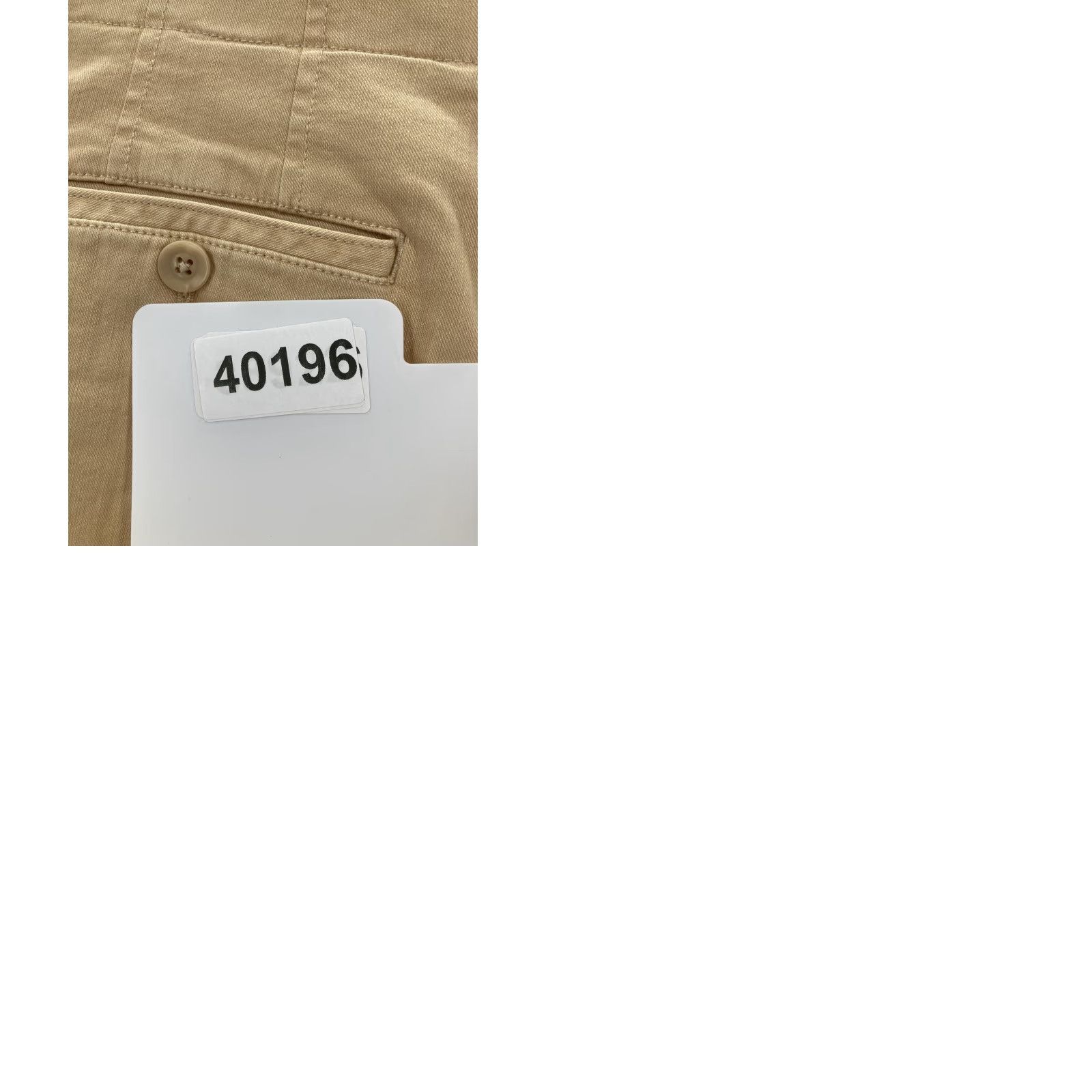 Vintage Maeve Pants Womens 10 Beige Wide Leg Pleated Crop Stretch Twill Front Pockets Zip Button Preppy Workwear Casual Size 32" / US 10 / IT 46 - 10 Thumbnail
