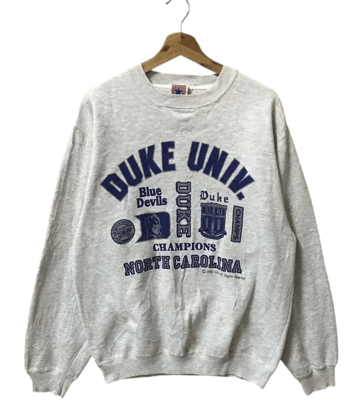 Vintage 90's Duke University Blue Devils Sweatshirts - Main Image