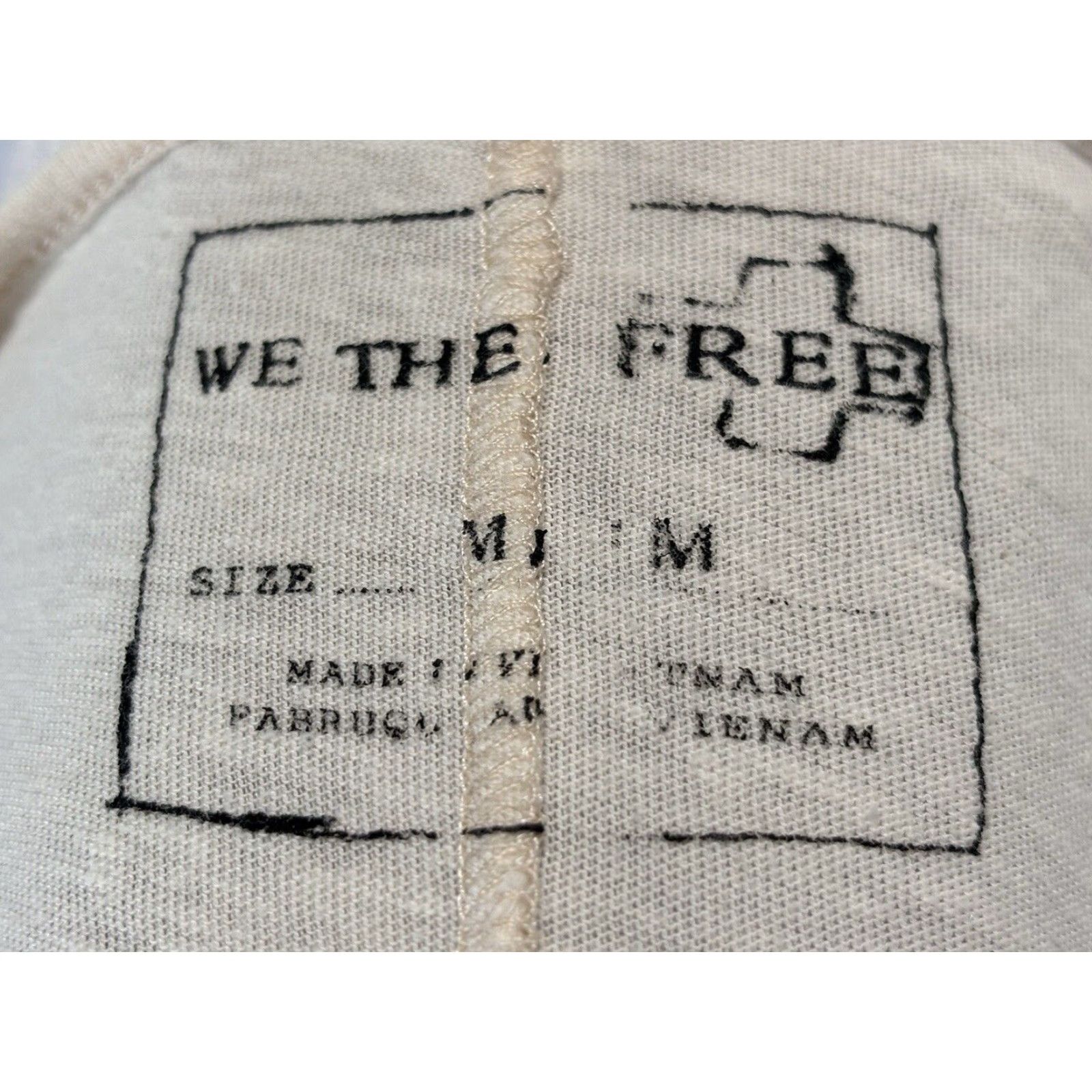 Vintage We The Free People V Neck Tribal Mens Medium Extra Large XL Boxy Tshirt Size M / US 6-8 / IT 42-44 - 6 Thumbnail