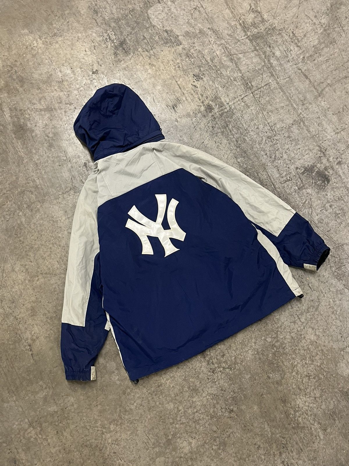 Vintage NY Yankees vintage winter jacket 3 in 1 hype steeetwear rare Size US XL / EU 56 / 4 - 1 Thumbnail