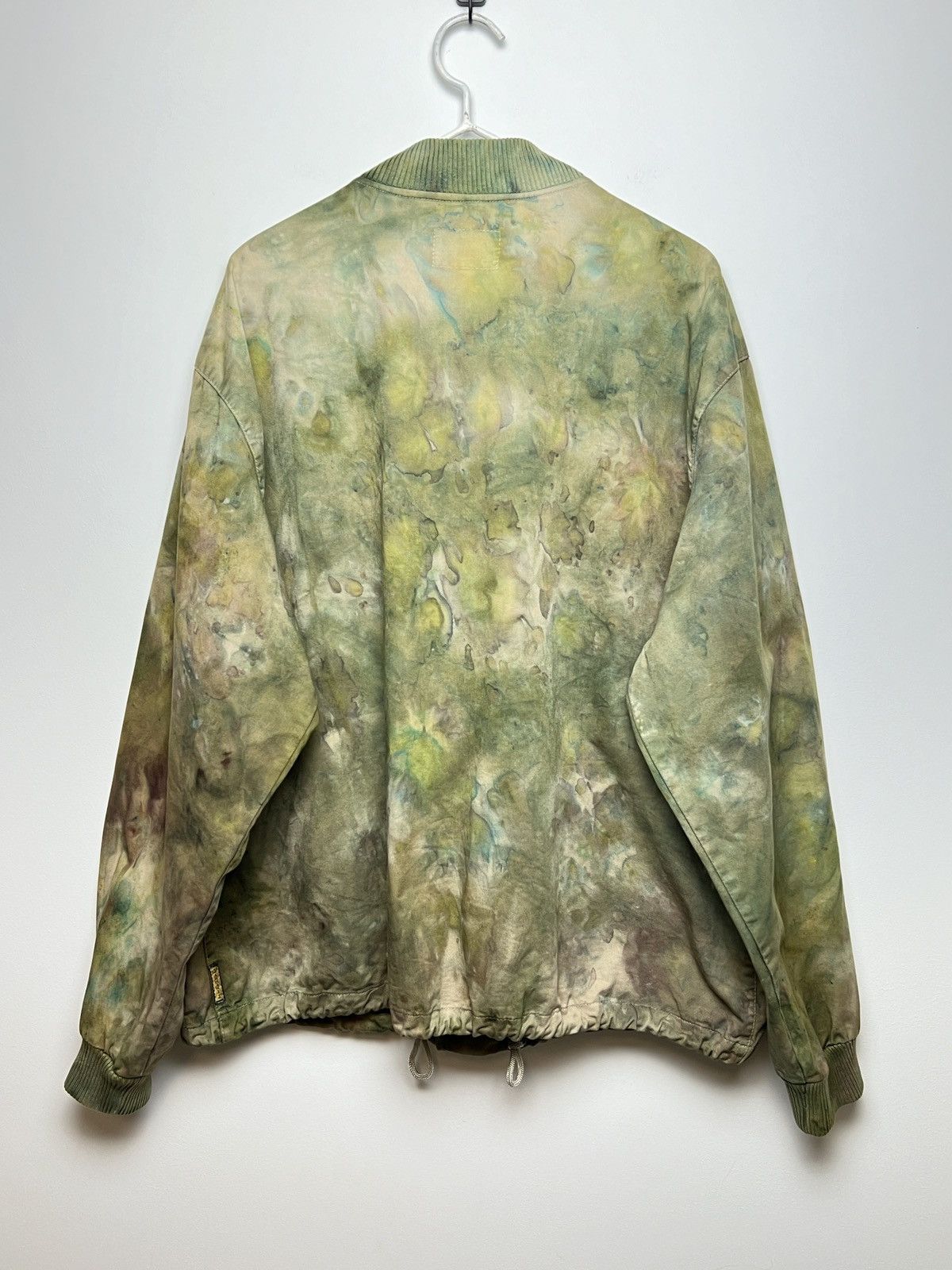 Giorgio Armani armani y2k camo tie dye 1/1 coach jacket Size US L / EU 52-54 / 3 - 2 Thumbnail