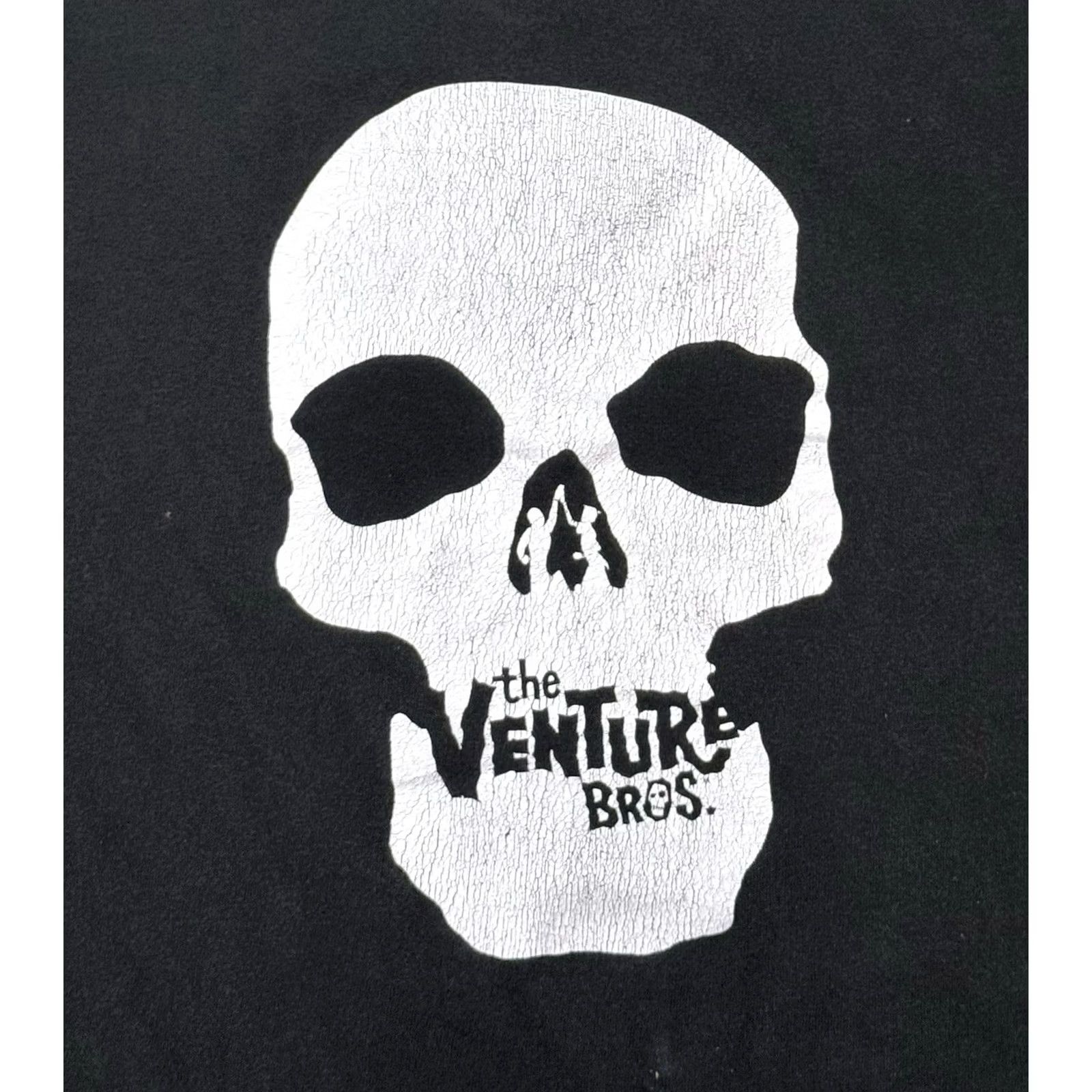 Swims VINTAGE Adult Swim The Venture Bros Shirt Medium Black Cartoon Network Y2K Mens Size US M / EU 48-50 / 2 - 3 Thumbnail
