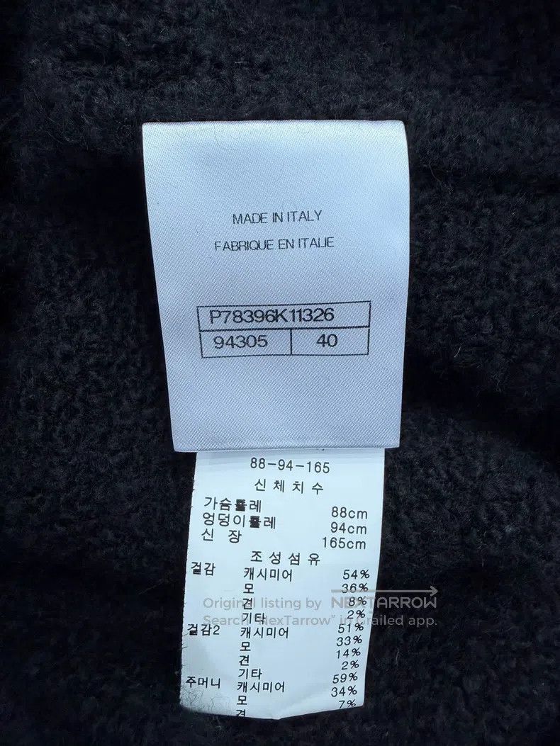 Chanel Chanel Black lotus leaf sleeve cashmere cardigan coat Size S / US 4 / IT 40 - 6 Thumbnail