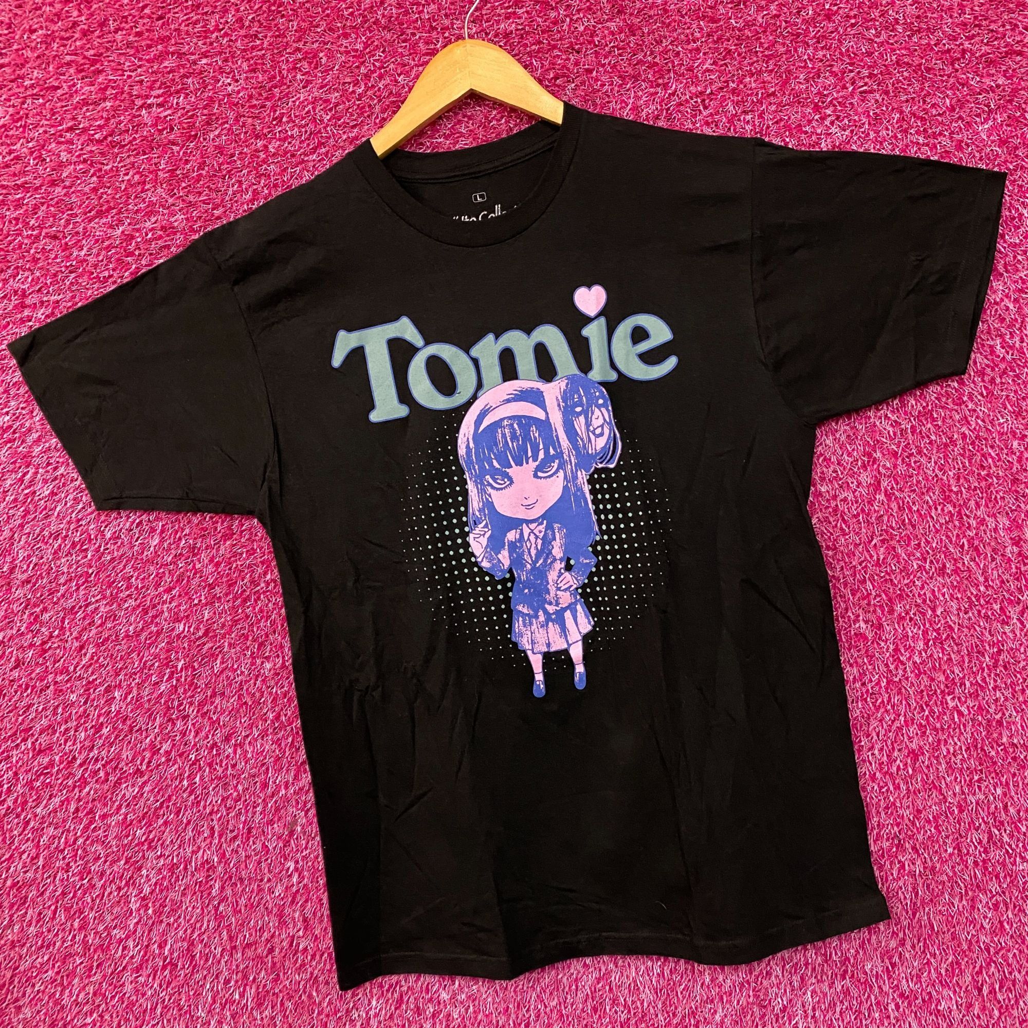 Ripple Junction Junji Ito Tomie Chibi Tonal Horror Manga T-shirt Large Size US L / EU 52-54 / 3 - 3 Thumbnail