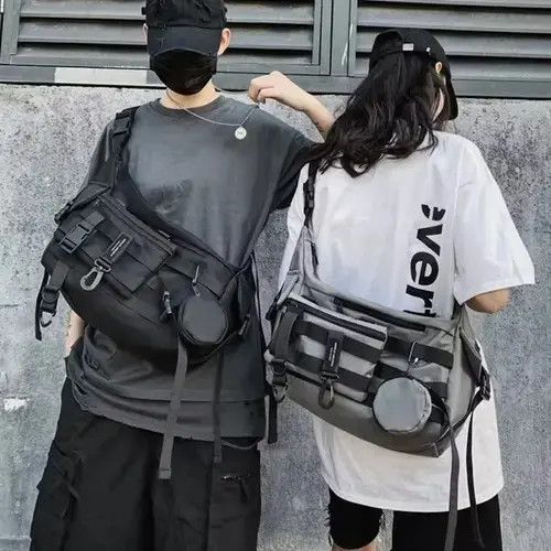 Japanese Brand Military utility messenger bag belt bag fanny pack Size ONE SIZE - 2 Thumbnail
