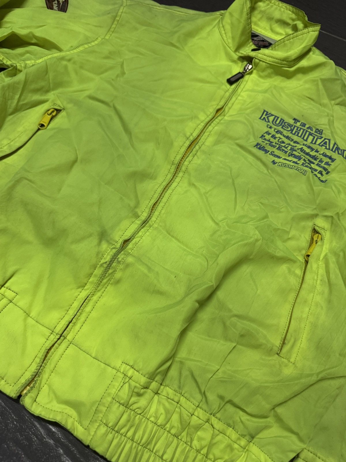 Japanese Brand vintage kushitani light jacket Size US L / EU 52-54 / 3 - 2 Thumbnail