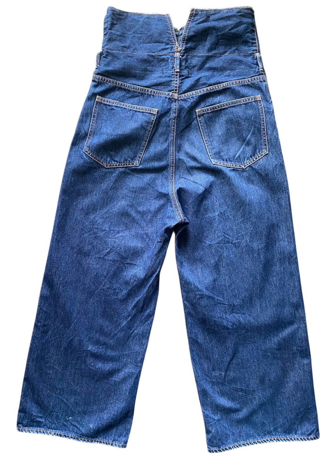 Johnbull Vintage Japan Johnbull High-Rise Wide Leg Denim Pants Size US 30 / EU 46 - 2 Thumbnail