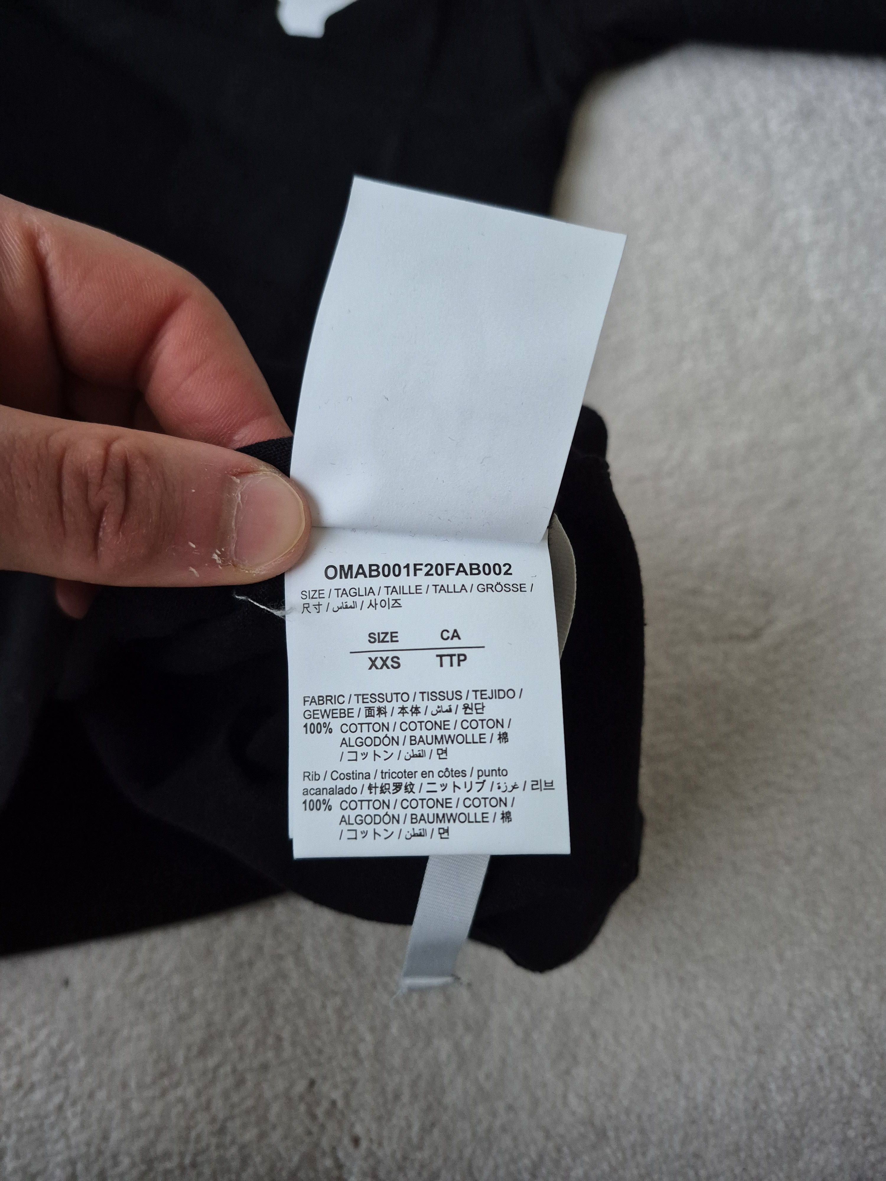 Off-White Off White Pascal Arrows Virgil XXS Virgil Long Sleeve Size US XXS / EU 40 - 6 Thumbnail