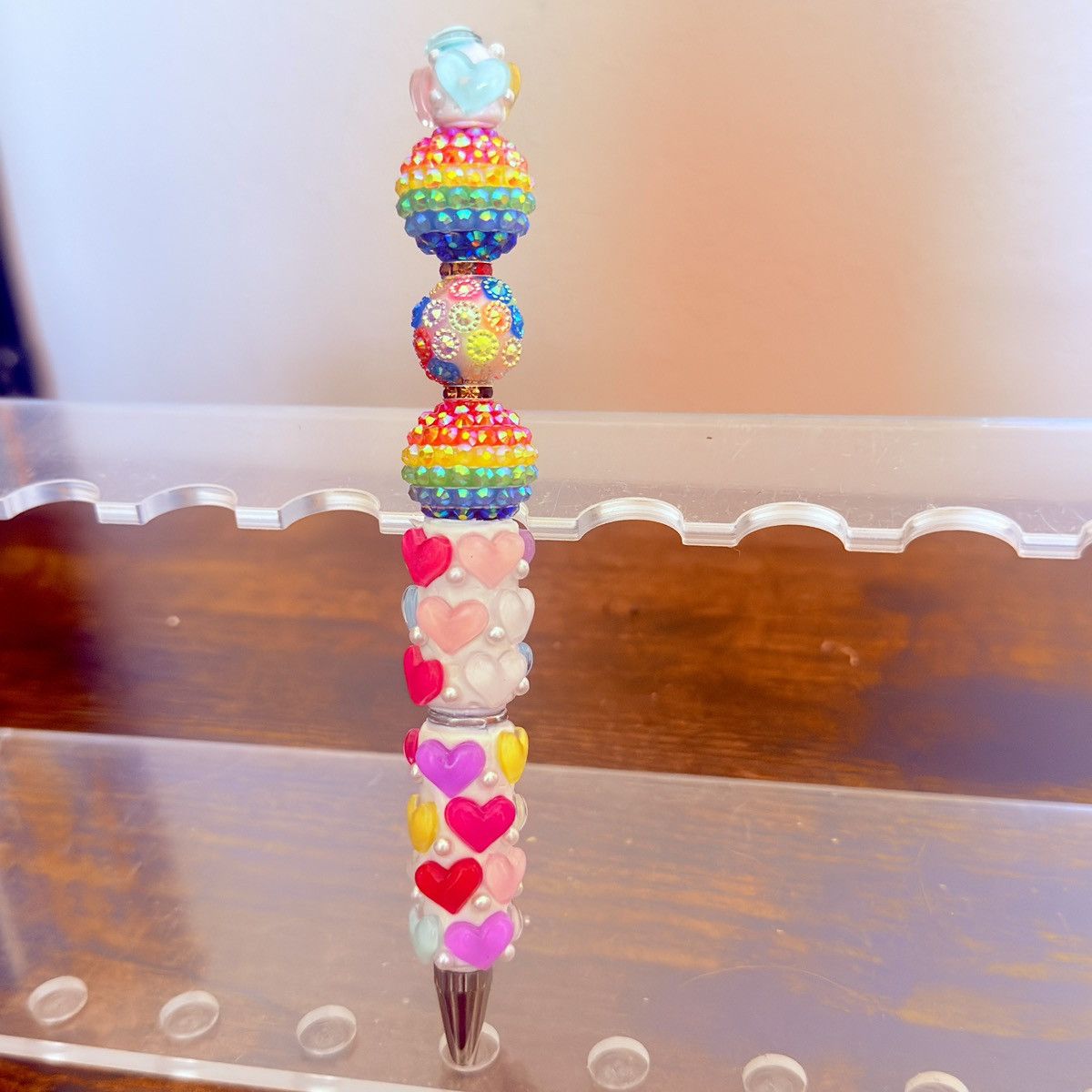 Other Rainbow Pride Beaded Pen – Love in Every Color Size ONE SIZE - 4 Thumbnail
