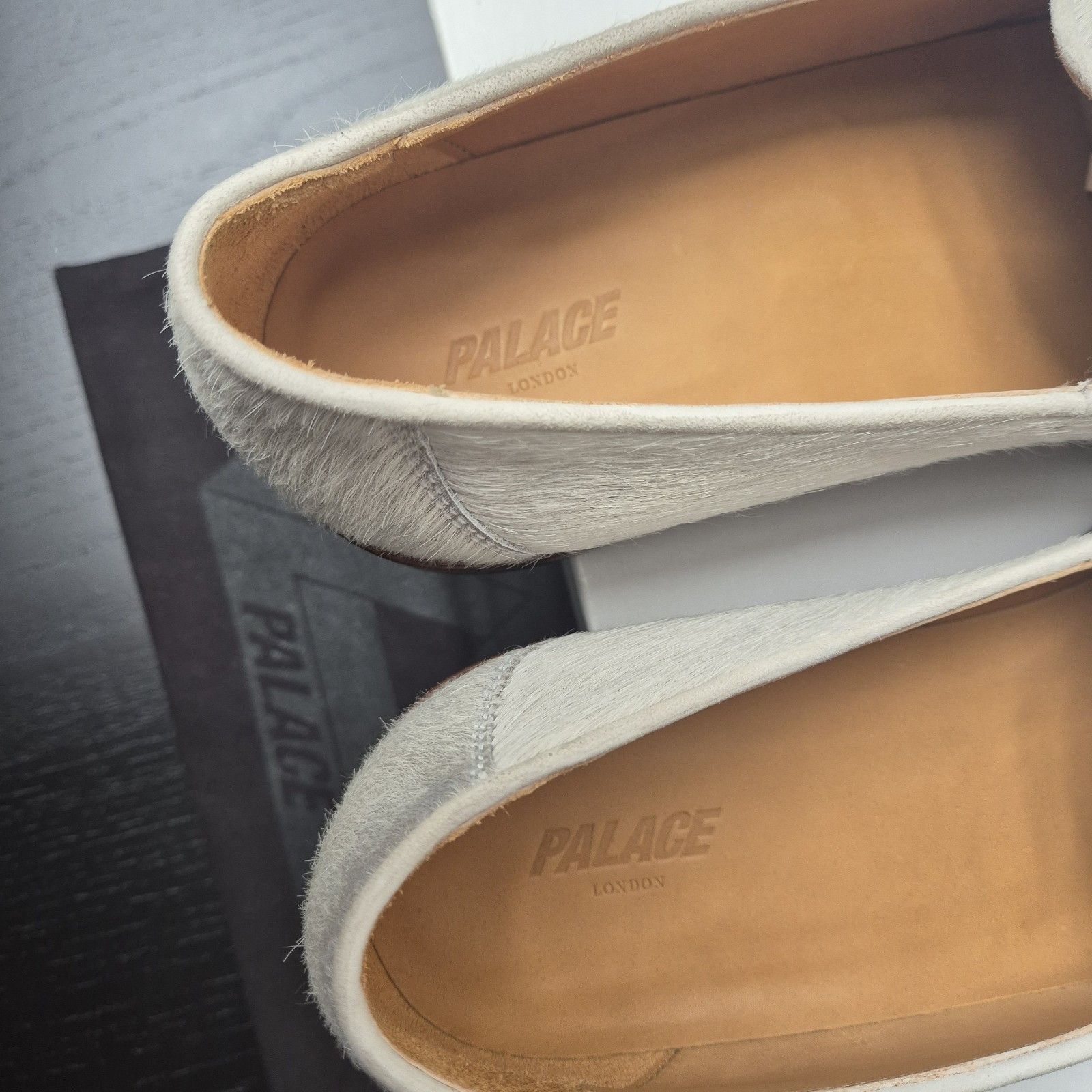 Palace Palace Pony Hair Loafer White UK10.5 Brand New In Box Size US 11 / EU 44 - 4 Thumbnail