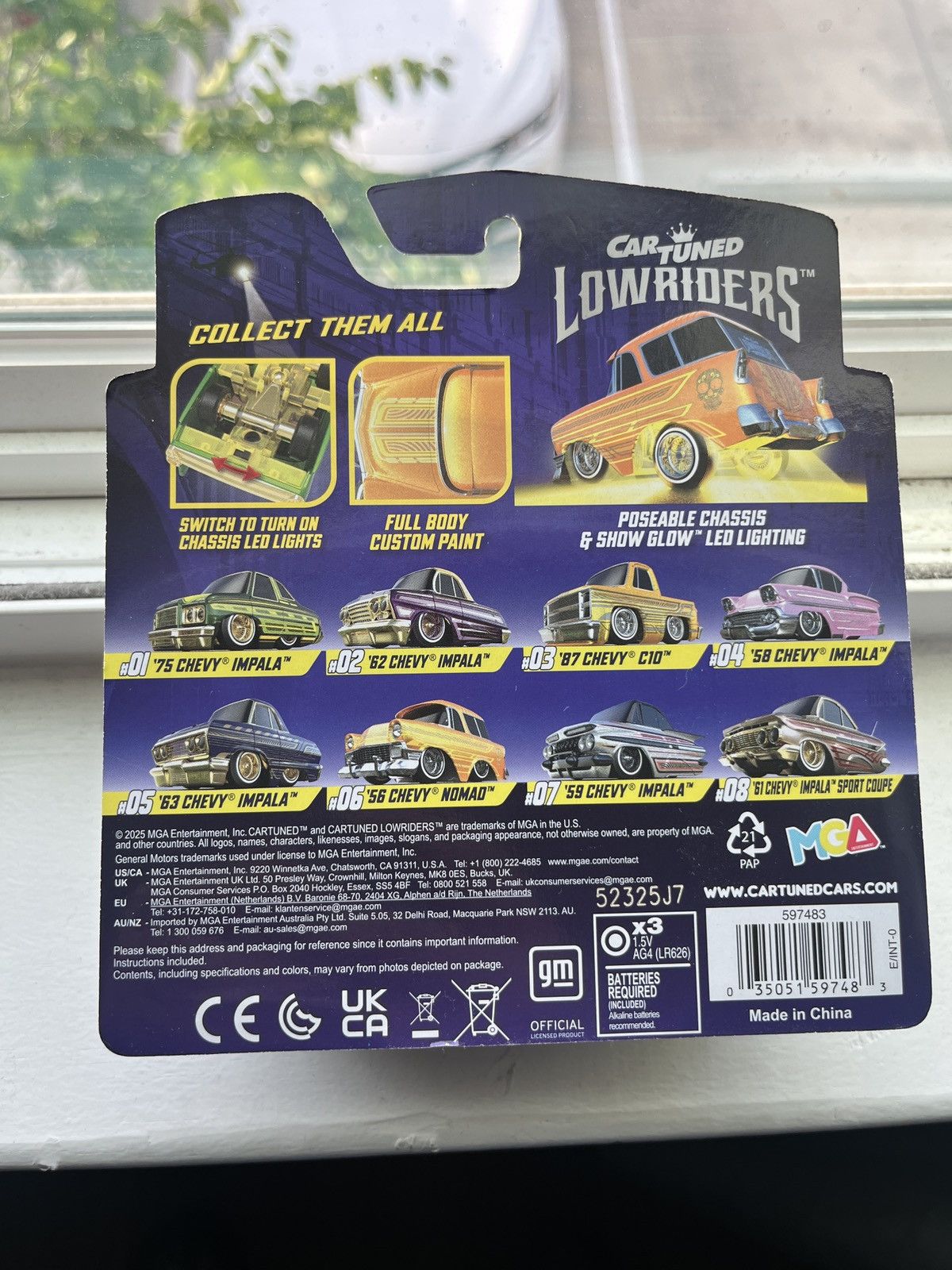 Other Car Tuned Lowriders Series 2 ‘56 Chevy Nomad Size ONE SIZE - 2 Thumbnail