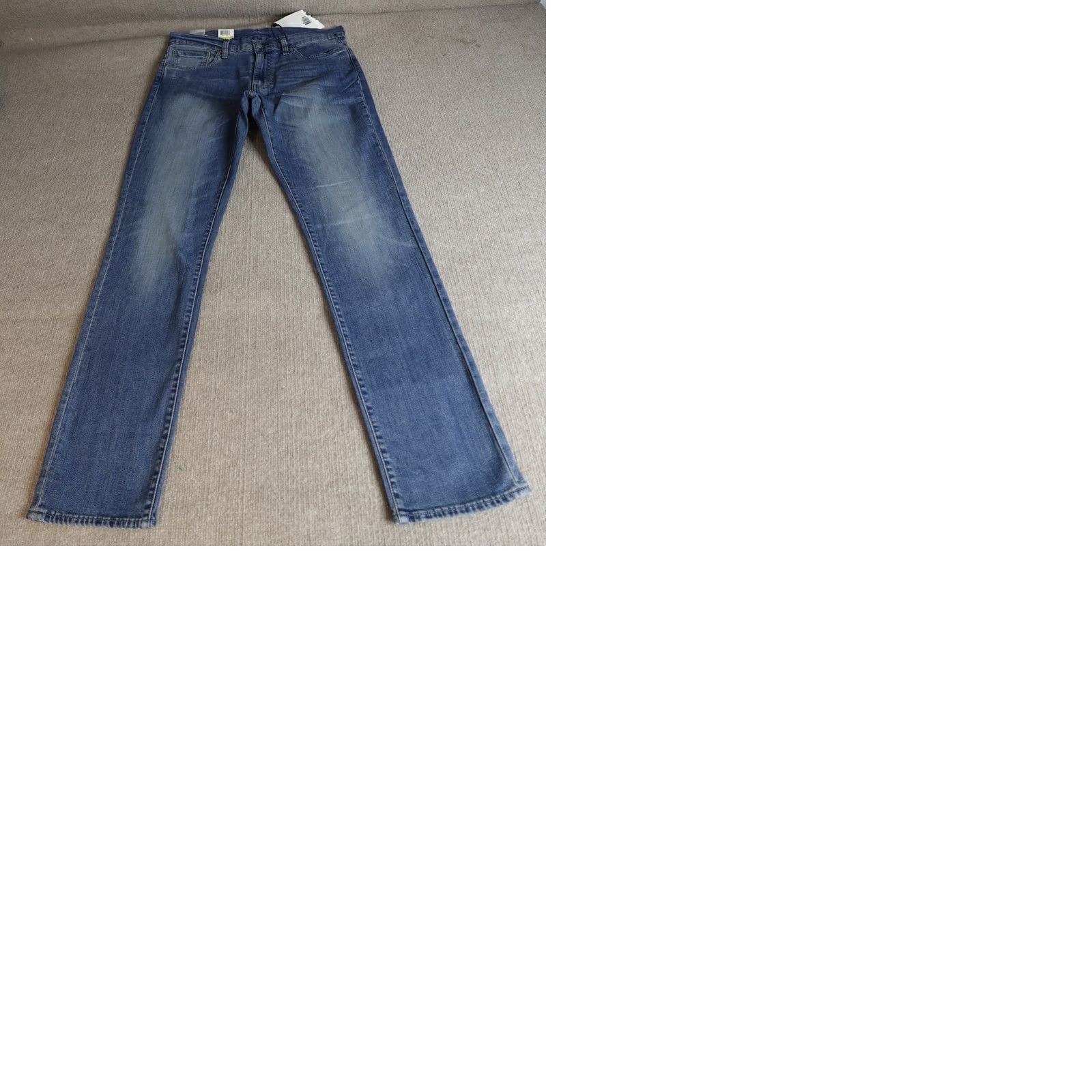 Levi's Levi's 511 Jeans 36 x 33 Blue Zip Fly Regular 5-Pocket Denim Cotton Polyester Mens Straight Big E NEW Size US 36 / EU 52 - 9 Thumbnail