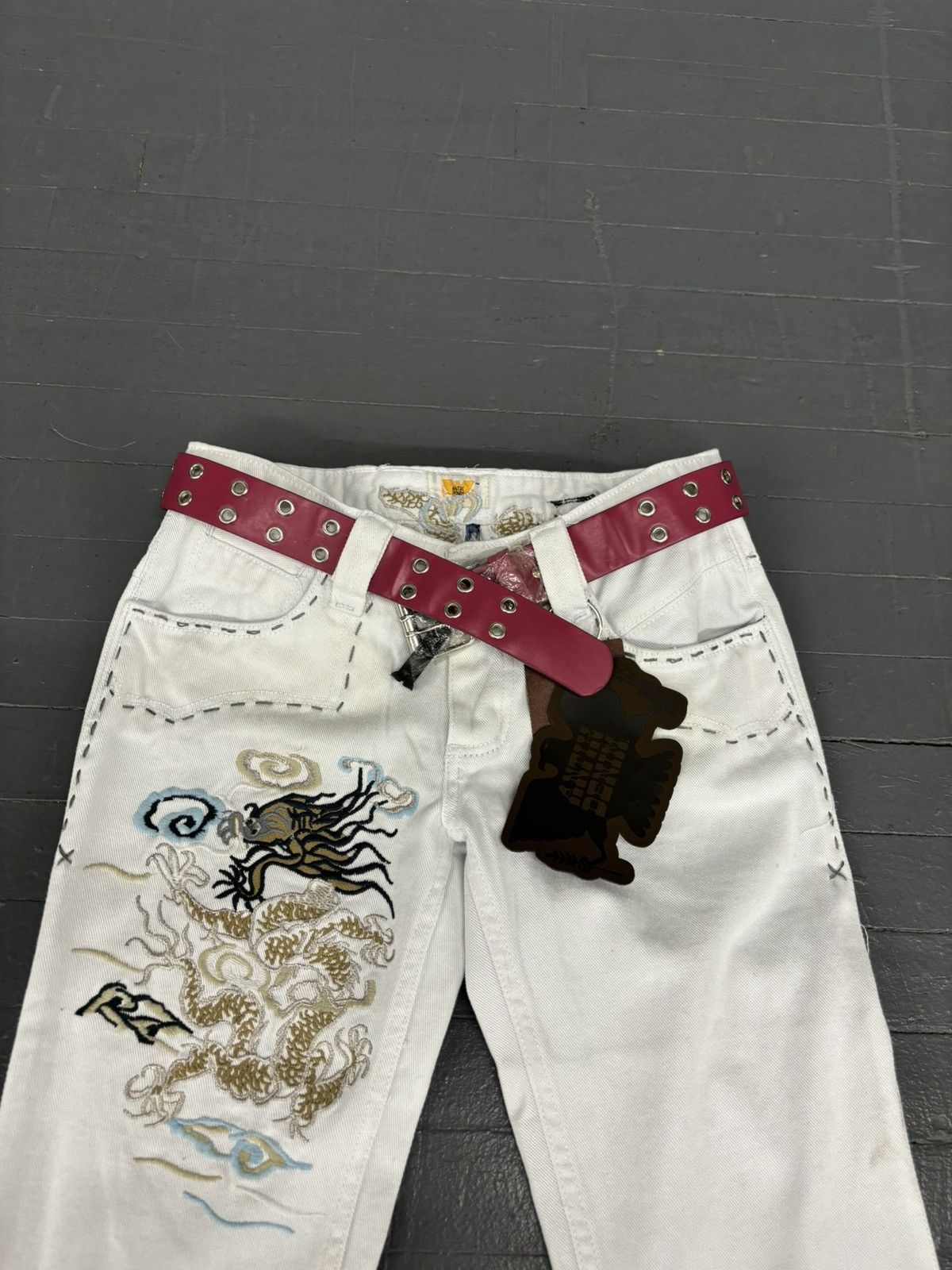 Vintage Y2K style belt Size ONE SIZE - 1 Thumbnail