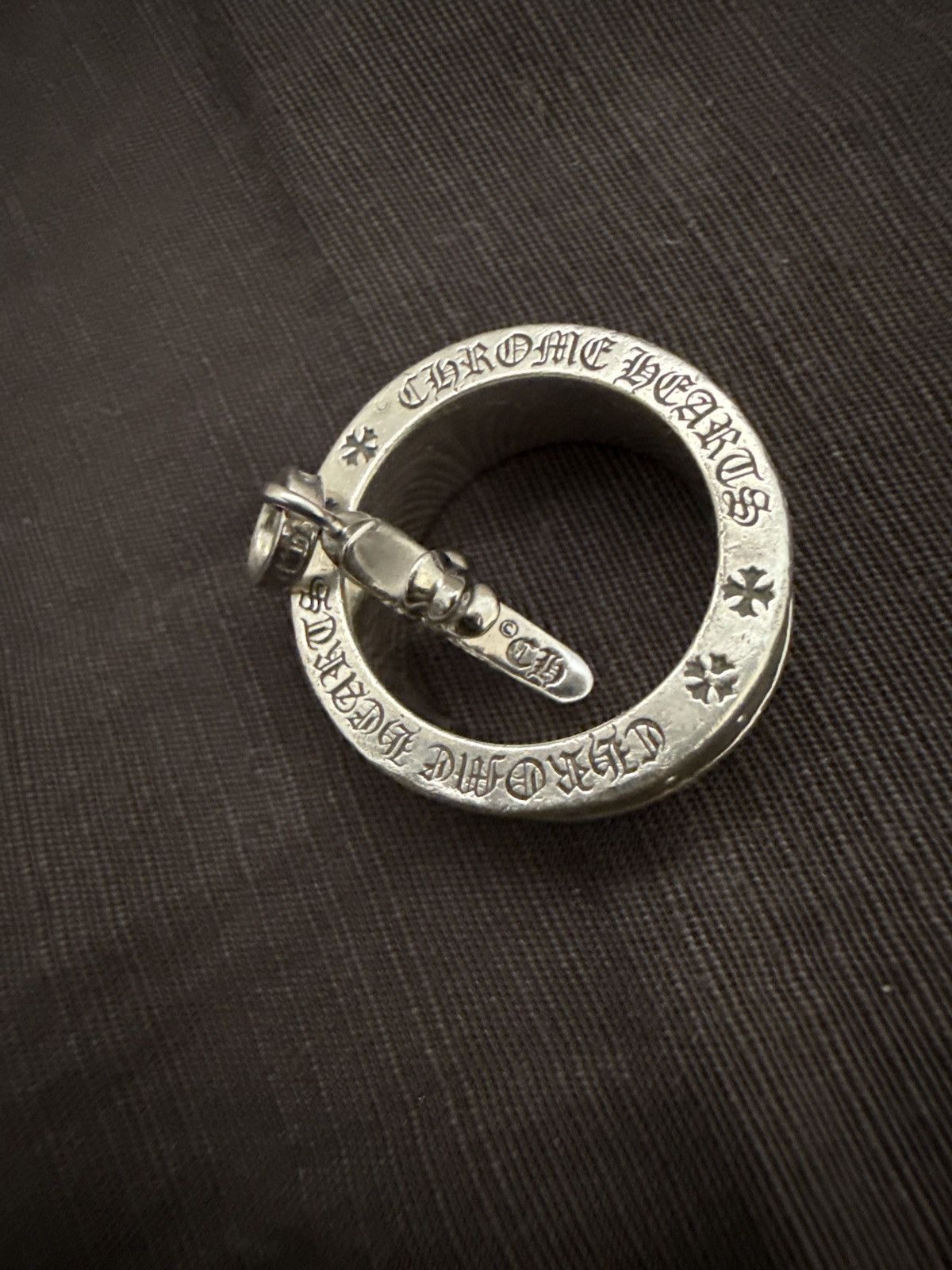 Chrome Hearts Chrome Hearts White Gold Diamond Pave Baby Fat Size ONE SIZE - 4 Thumbnail