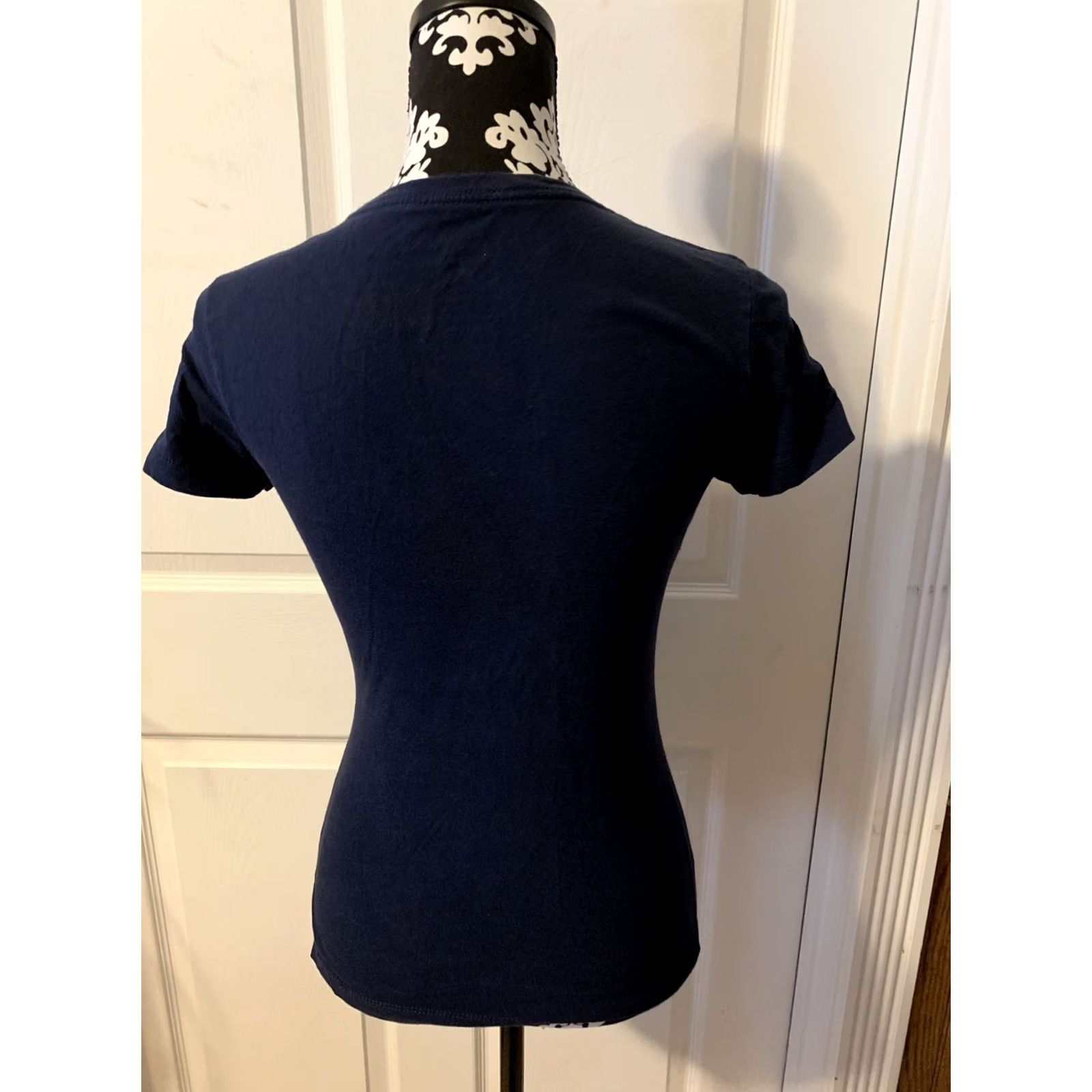 Nike Nike Slim Fit Womens T-Shirt Soccer Short Sleeve SZ S Blue Nike Slim Fit Womens SZ S U.S. Soccer Short Sleeve T-Shirt #1077 Size S / US 4 / IT 40 - 5 Thumbnail