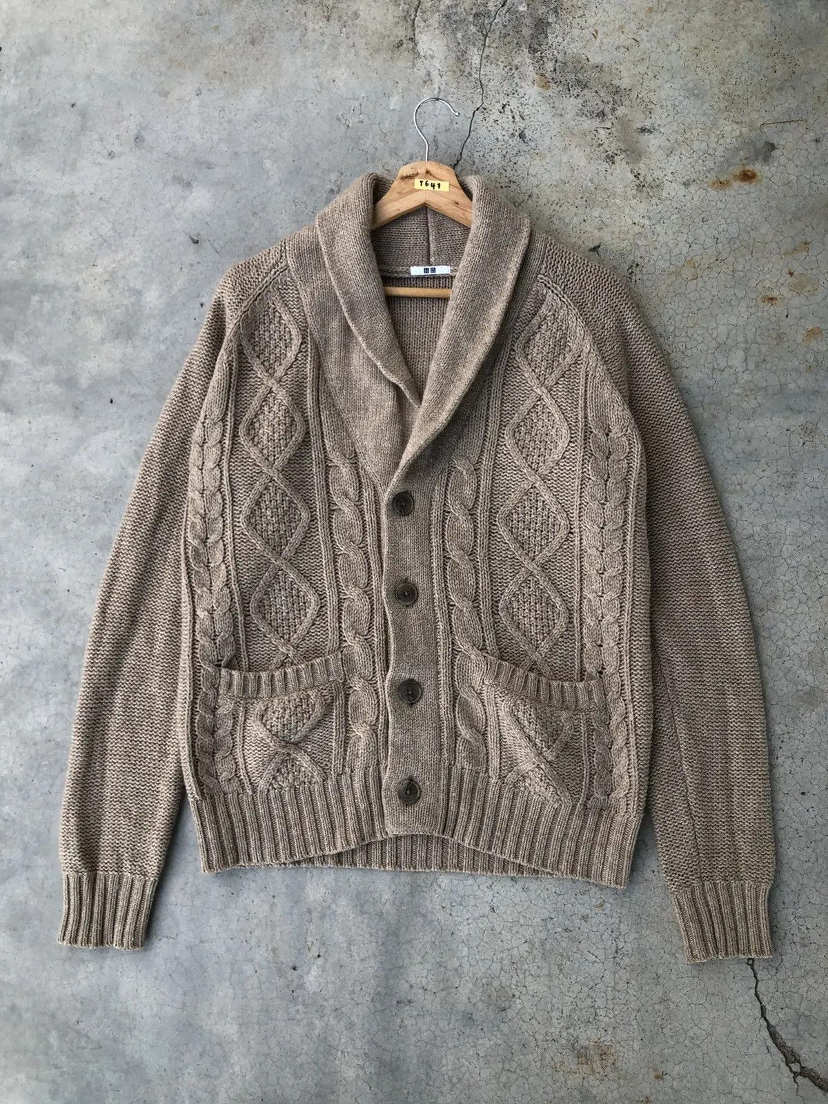 Designer Uniqlo Sweated/Cardigan Pullover Pureknit Desigan Size US L / EU 52-54 / 3 - 2 Thumbnail