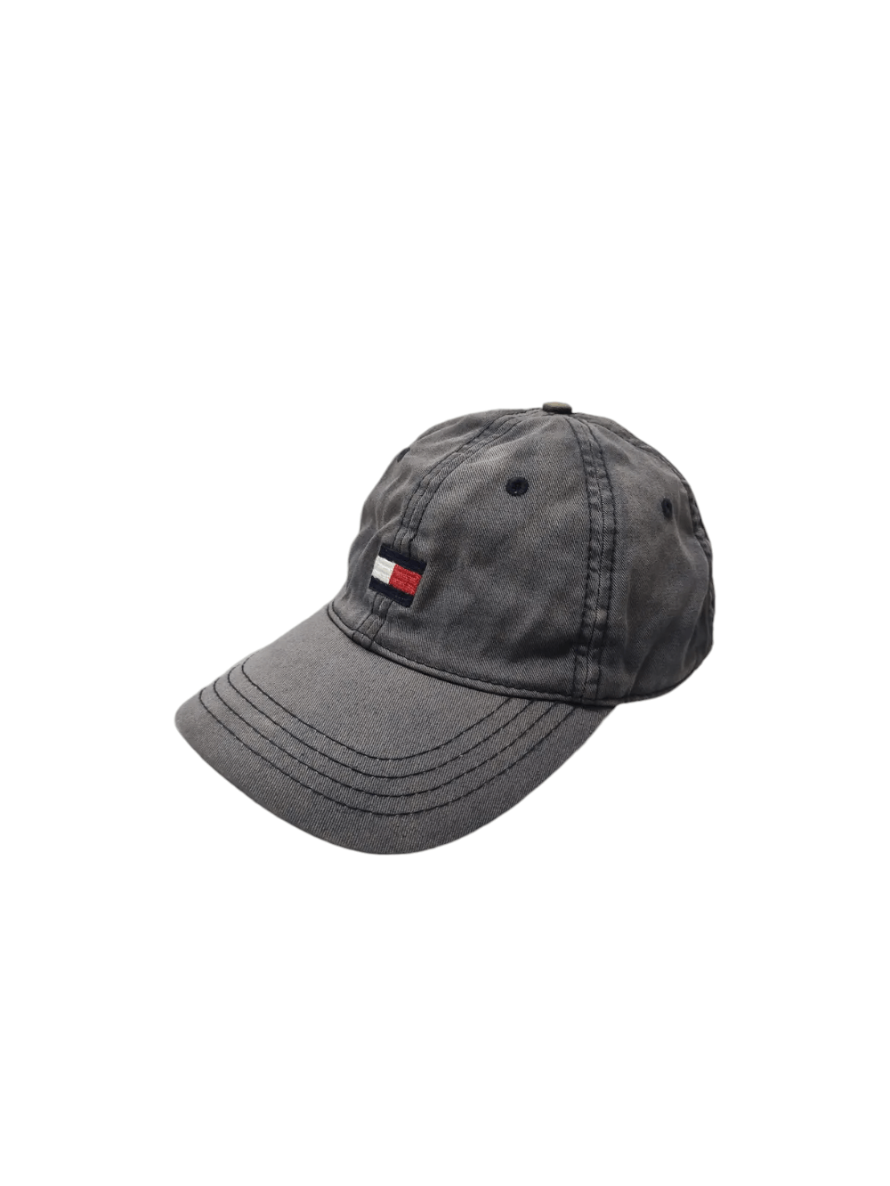 Tommy Hilfiger × Vintage TOMMY HILFIGER VINTAGE CAP DISTRESSED SUNFADED Size ONE SIZE - 1 Thumbnail