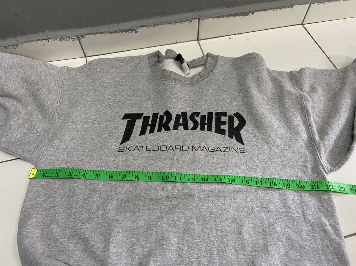 Thrasher THRASHER SAN FRANCISCO SKATEBOARD MAGAZINE CREWNECK Size US M / EU 48-50 / 2 - 9 Thumbnail