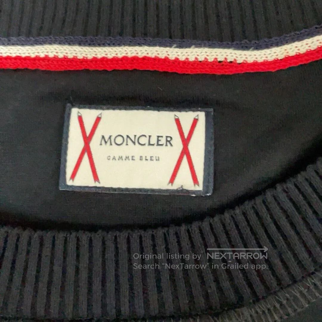 Moncler Gamme Bleu Moncler GAMME BLEU Thom Browne Short Sleeve T. Size US M / EU 48-50 / 2 - 3 Thumbnail