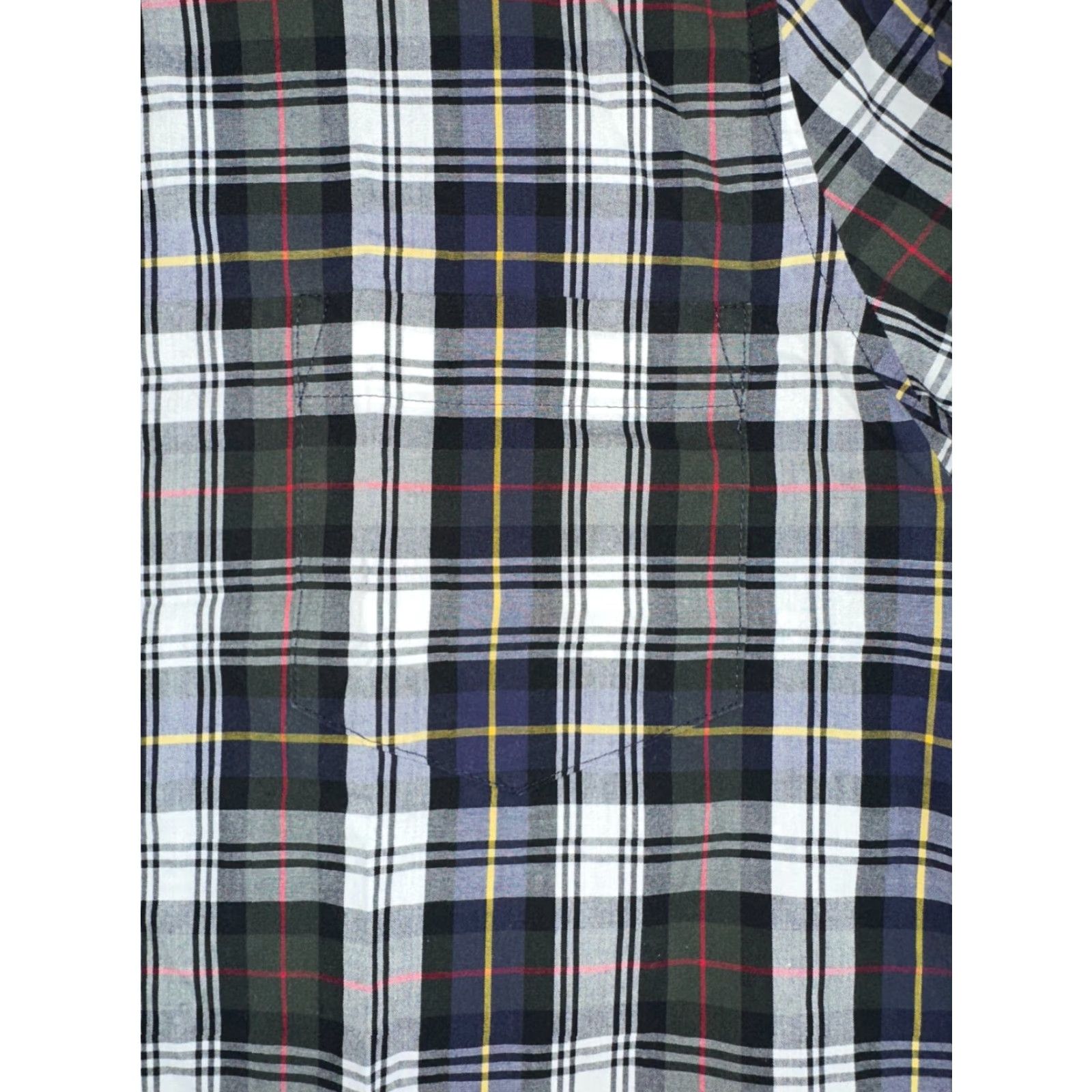 J.Crew J.CREW Shirt Womens 8 Forest Plaid Long Sleeve Button Up Pocket Shrunken/Regular Fit Size M / US 6-8 / IT 42-44 - 6 Thumbnail