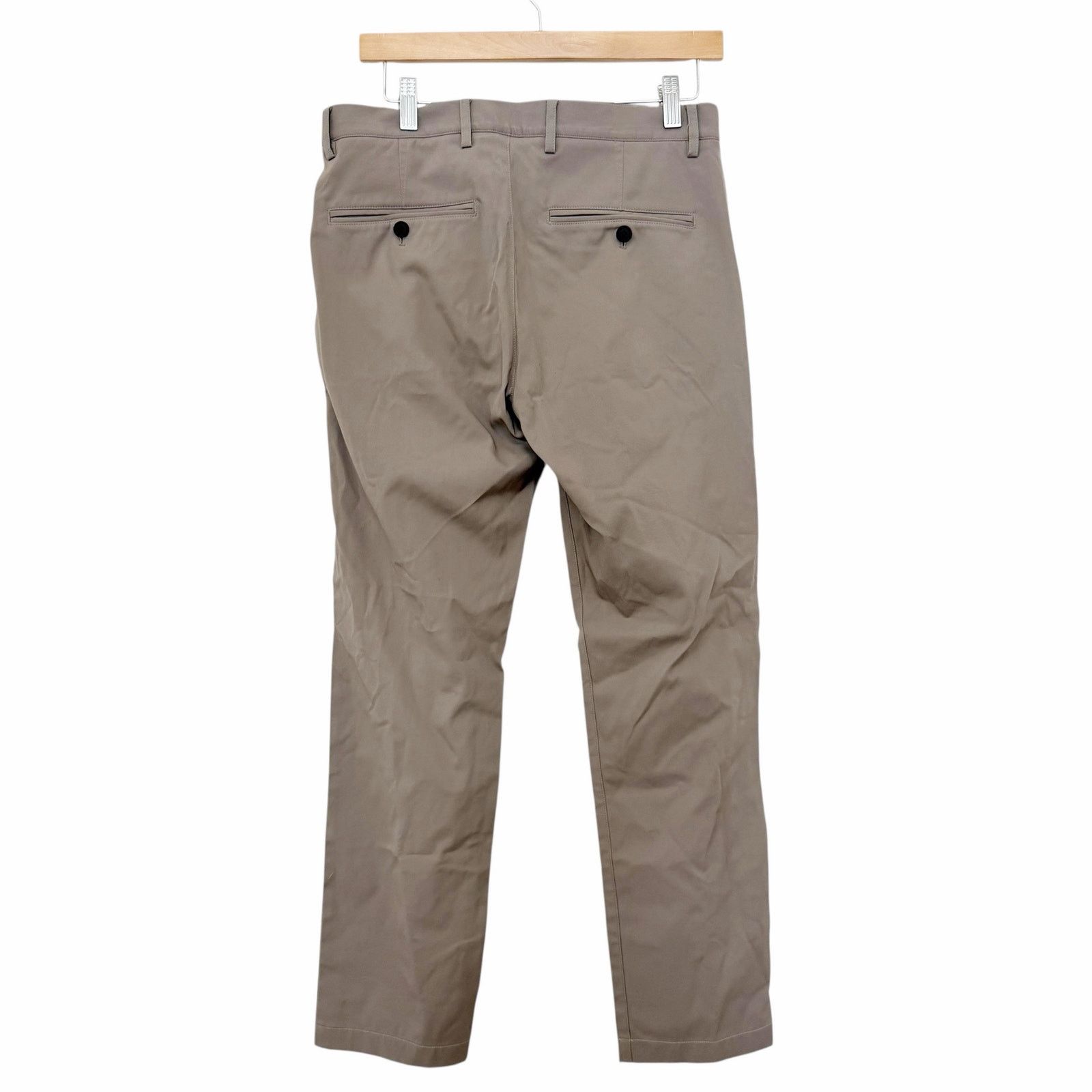 Theory Theory Tan Zaine SW Neoteric Flat Front Pants Sz 30 Size US 30 / EU 46 - 4 Thumbnail