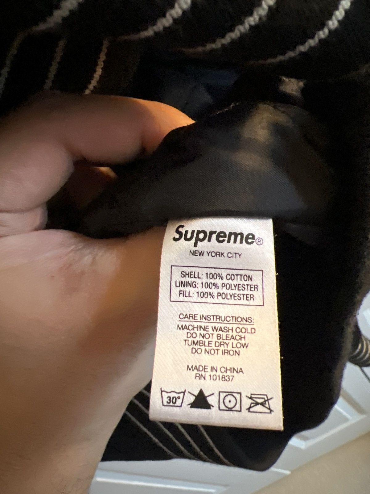 Supreme Supreme Old English Corduroy Varsity Jacket ss18 Size US L / EU 52-54 / 3 - 7 Thumbnail