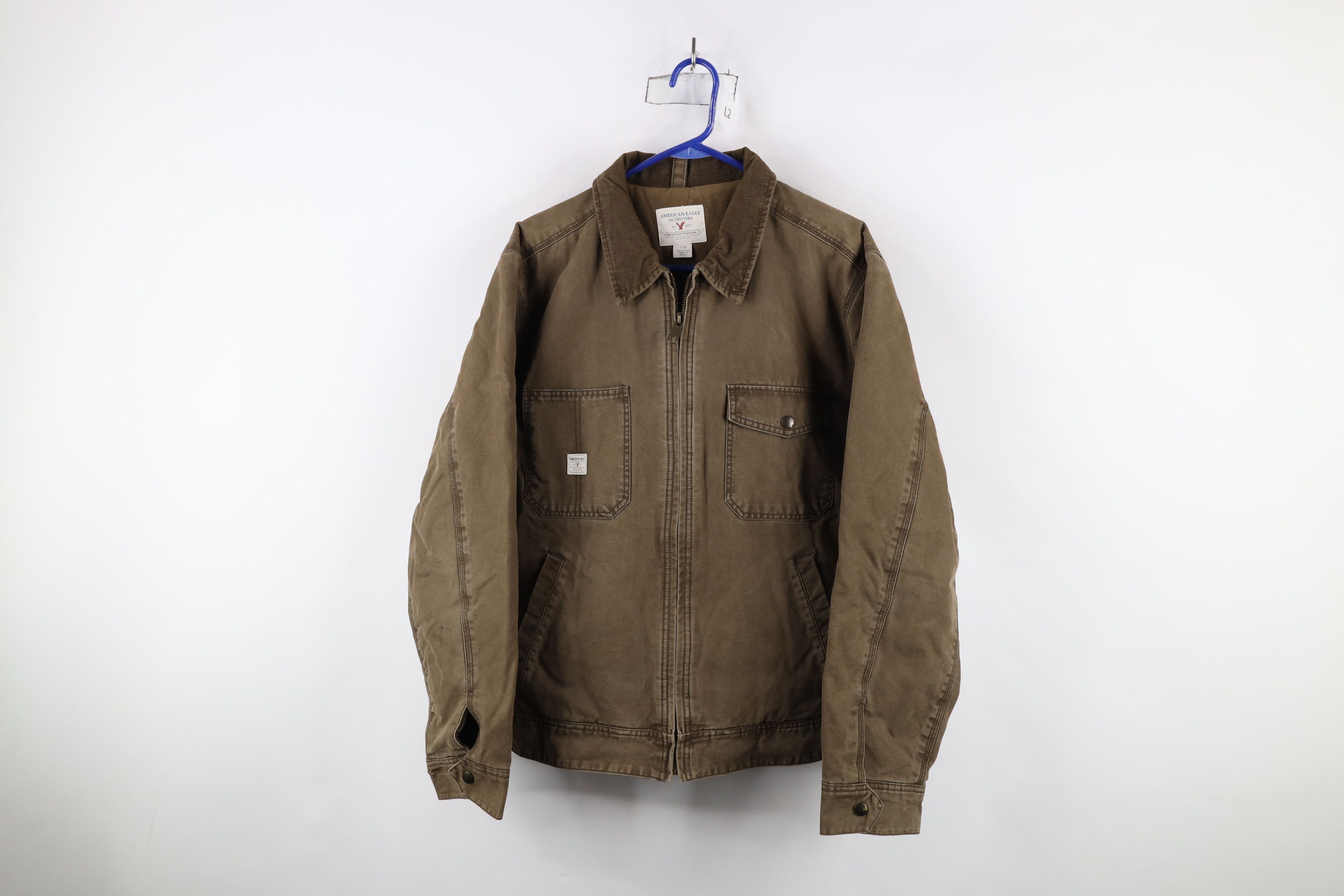 Trench Coat American Eagle Anorak Jacket Vintage Y2K American