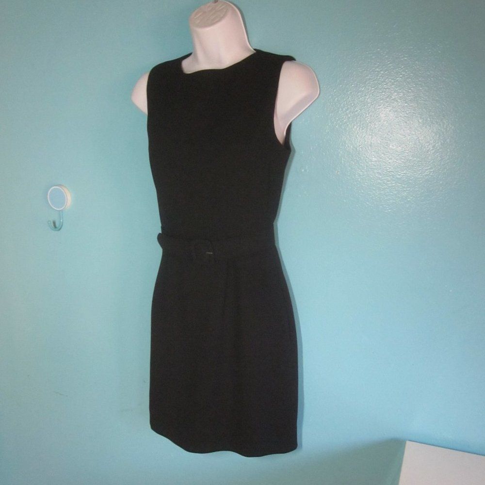 Judith Leiber TeenFlo Judith & Charles Classic Versatile Belted Shift Dres Size XS / US 0-2 / IT 36-38 - 1 Thumbnail