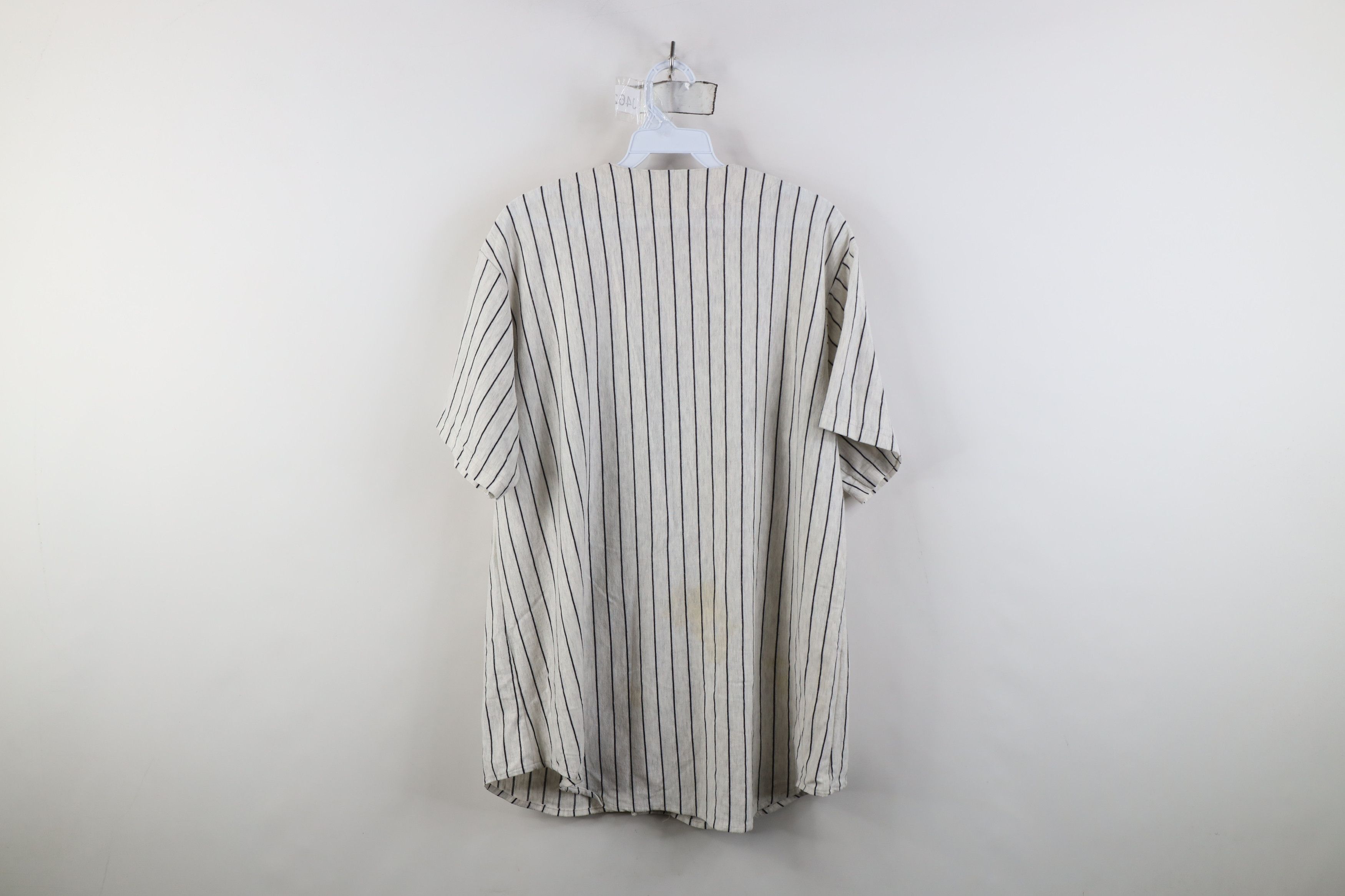 Vintage Vintage 90s Florida Marlins Baseball Jersey Gray USA Size US XL / EU 56 / 4 - 13 Thumbnail