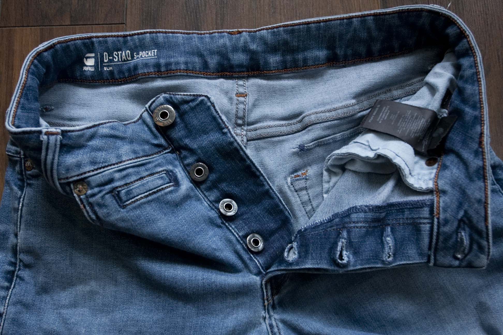 G-Star G Star Raw Jeans D-Staq 5 Pocket Size 30x31 Blue Size US 30 / EU 46 - 8 Thumbnail