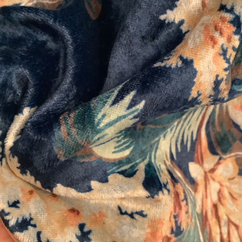 Anthropologie Women's See and Be Seen Floral Kimono M/L Blue Green Size L / US 10 / IT 46 - 6 Thumbnail