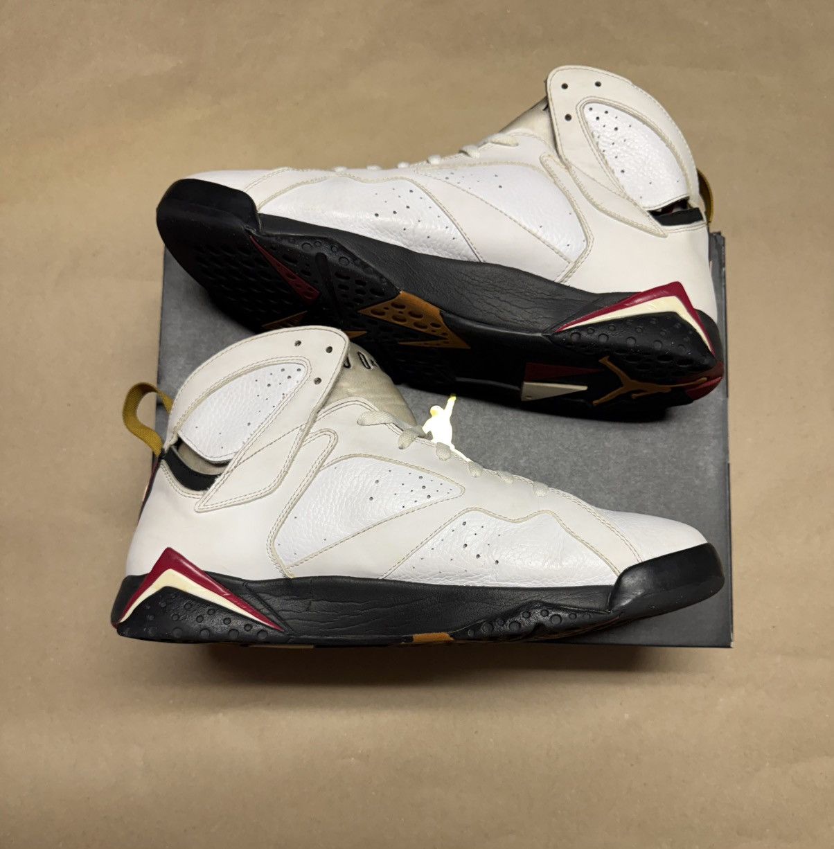 Jordan Brand Nike Air Jordan 7 VII Retro Cardinal Mens size 14 Rare! Size US 14 / EU 47 - 2 Thumbnail