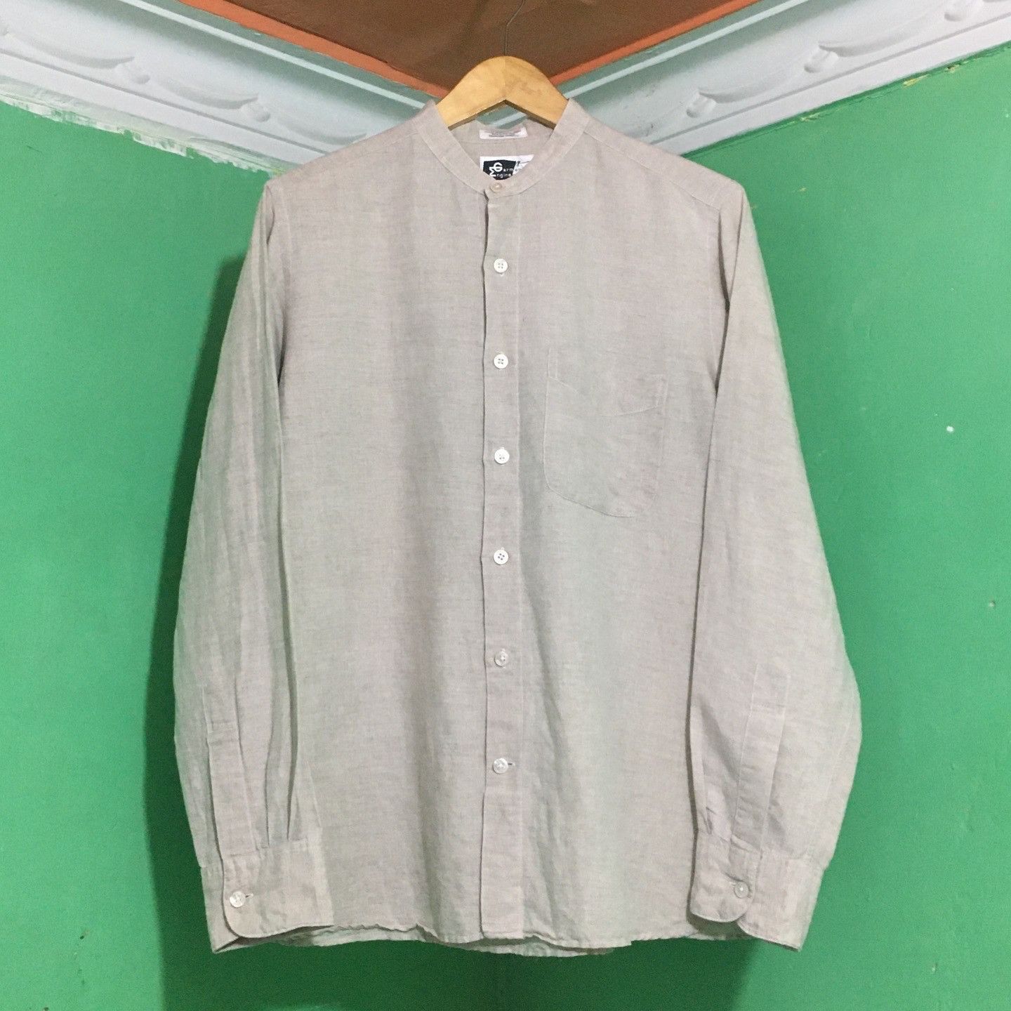 Engineered Garments Enginered Garments Shanghai Cotton Linen Shirt Size US M / EU 48-50 / 2 - 1 Thumbnail