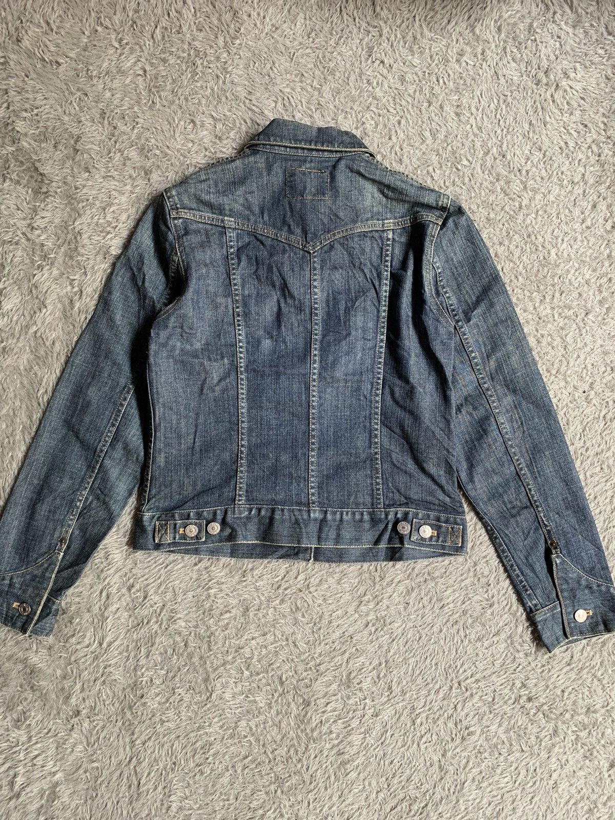 Designer × Japanese Brand × Vintage K.T Kiyoko Takase Trucker Denim Selvedge Jacket Size S / US 4 / IT 40 - 7 Thumbnail