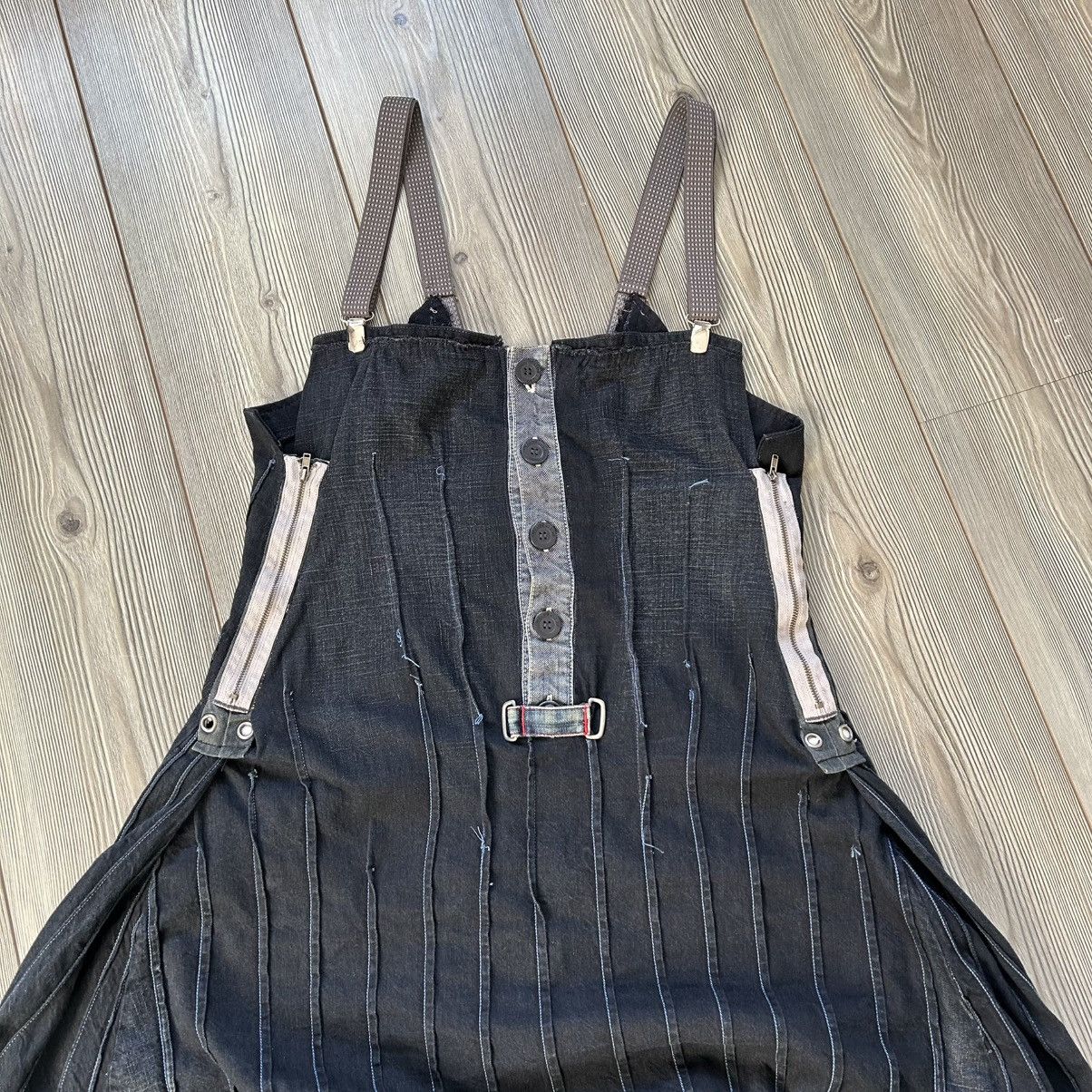 Marithe + Francois Girbaud Marithe Francois Girbaud Avabtgarde Denim Y2K Dress Size M / US 6-8 / IT 42-44 - 6 Thumbnail