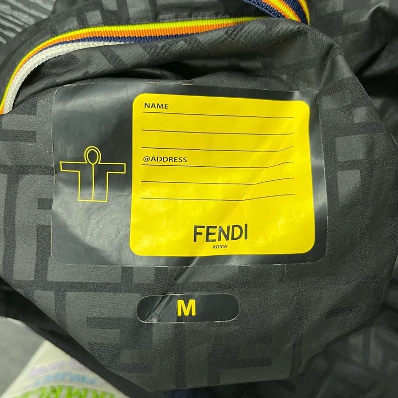 Fendi Fendi Black Reversible Zipper Jacket Coat Size US M / EU 48-50 / 2 - 7 Thumbnail