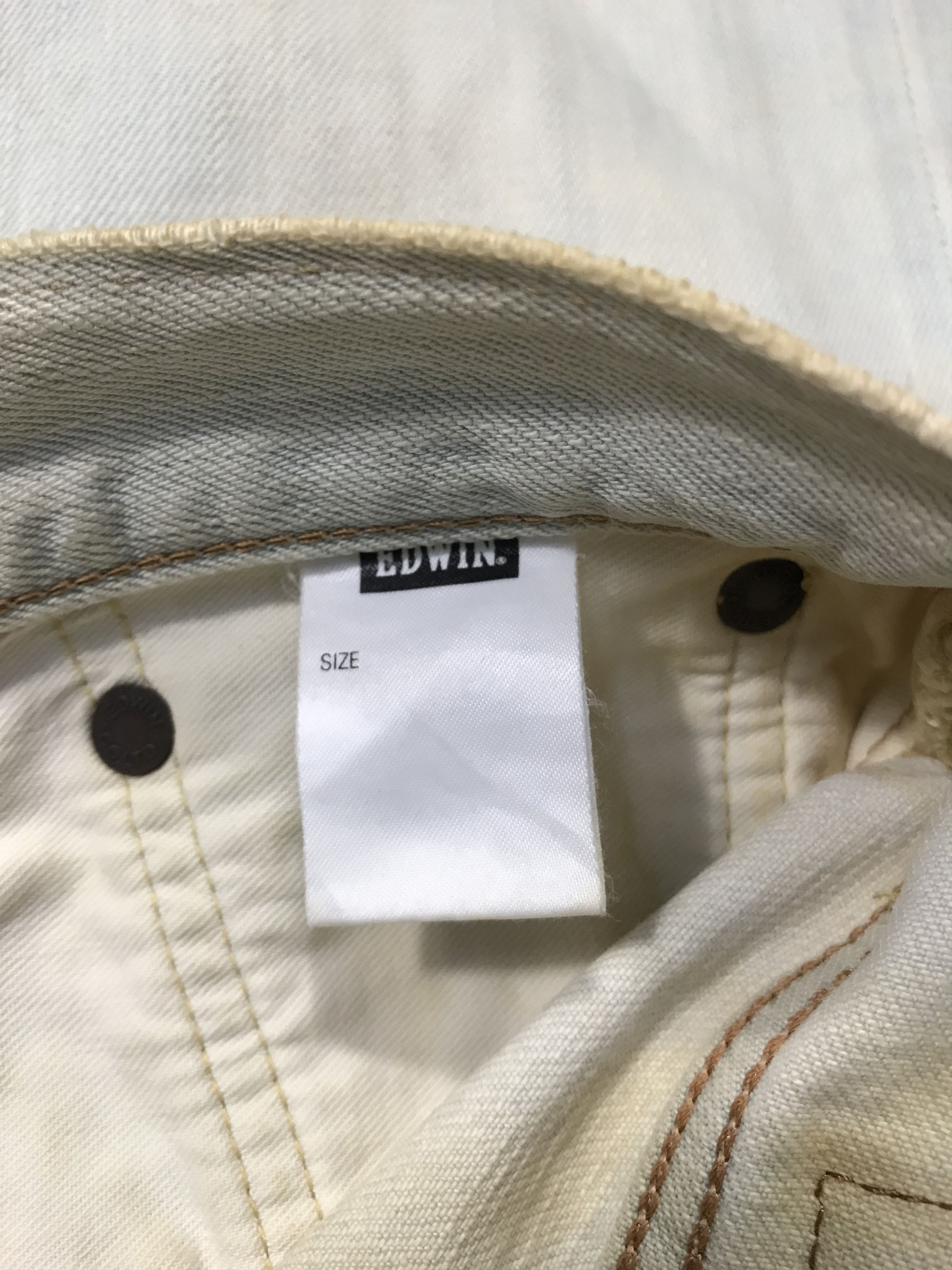Edwin × Japanese Brand Vintage Edwin 505zx Selvedge Workwear Denim Style Size US 31 - 16 Thumbnail