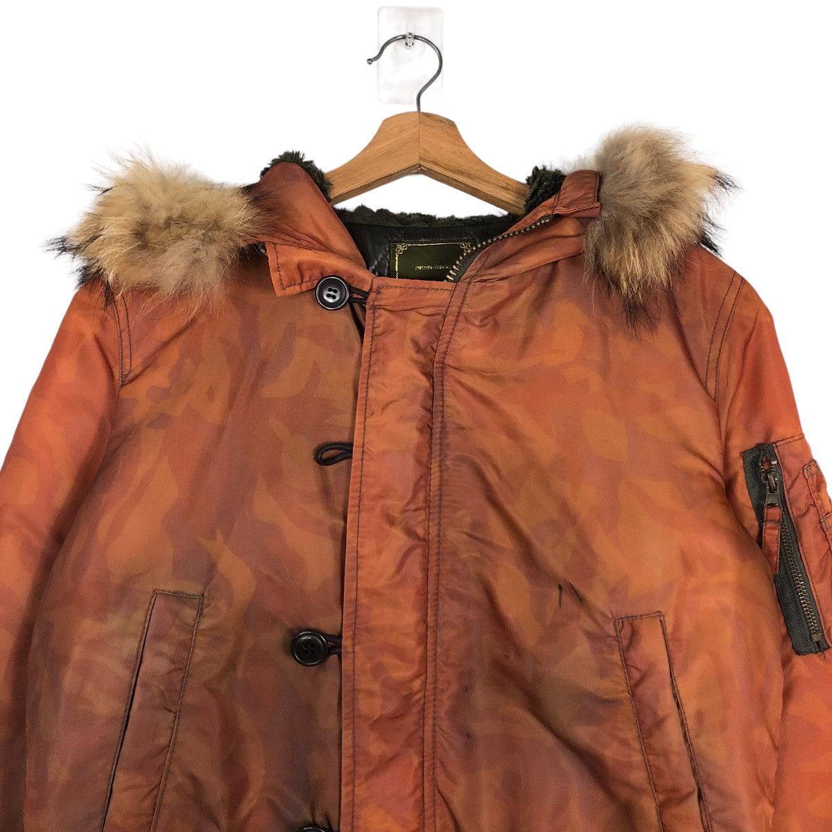 If Six Was Nine 🔥Riot Riot Vtg Bomber Jacket 291295=Homme Mink Fur Hoodie Size US M / EU 48-50 / 2 - 3 Thumbnail