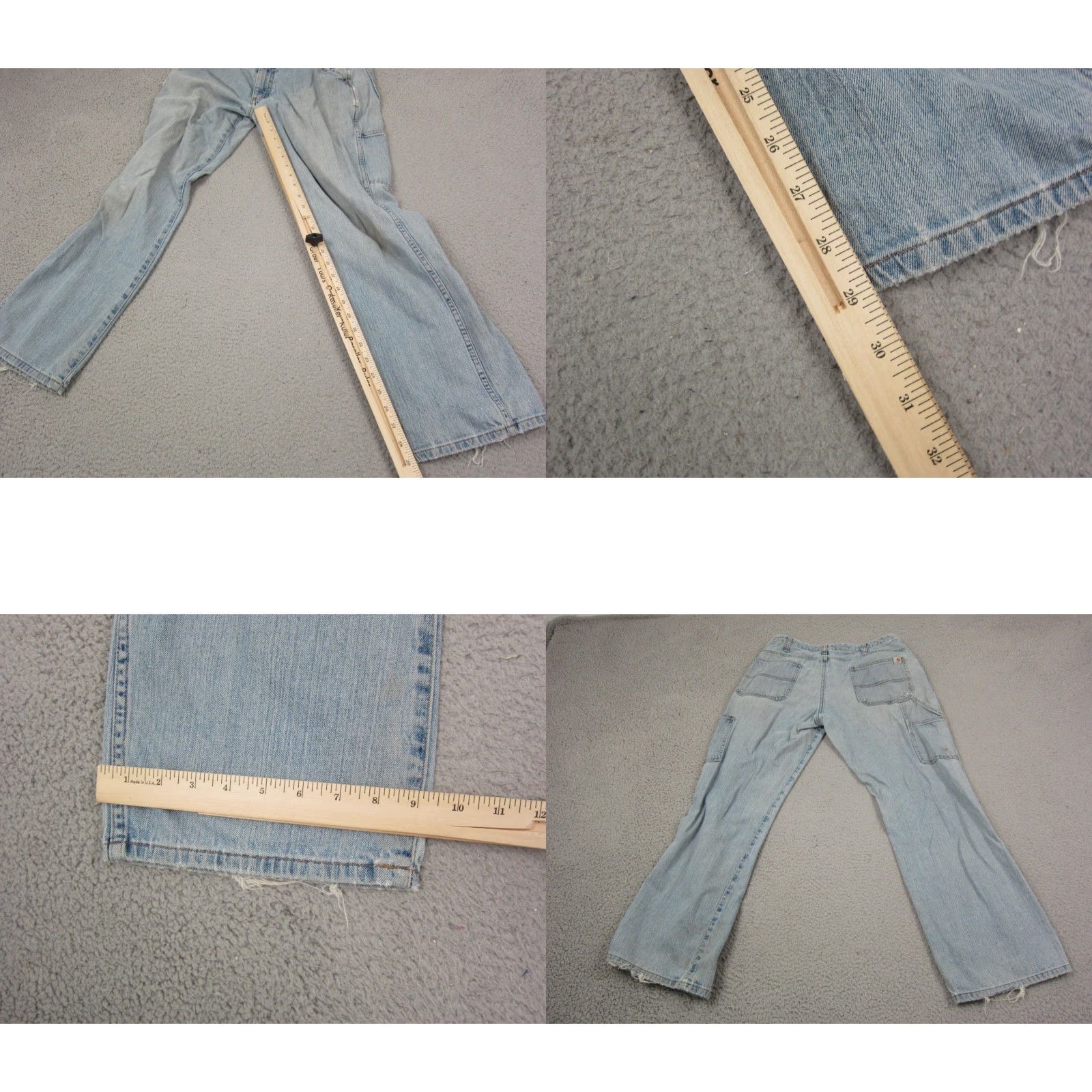 Carhartt VINTAGE Carhartt Jeans Mens Wide-Leg 5-Pocket Denim Blue 32 x 29 Relaxed Regular Regular Rise Mid 80s 90s Classic Baggy Size 32 W 29 L Size US 32 / EU 48 - 10 Thumbnail